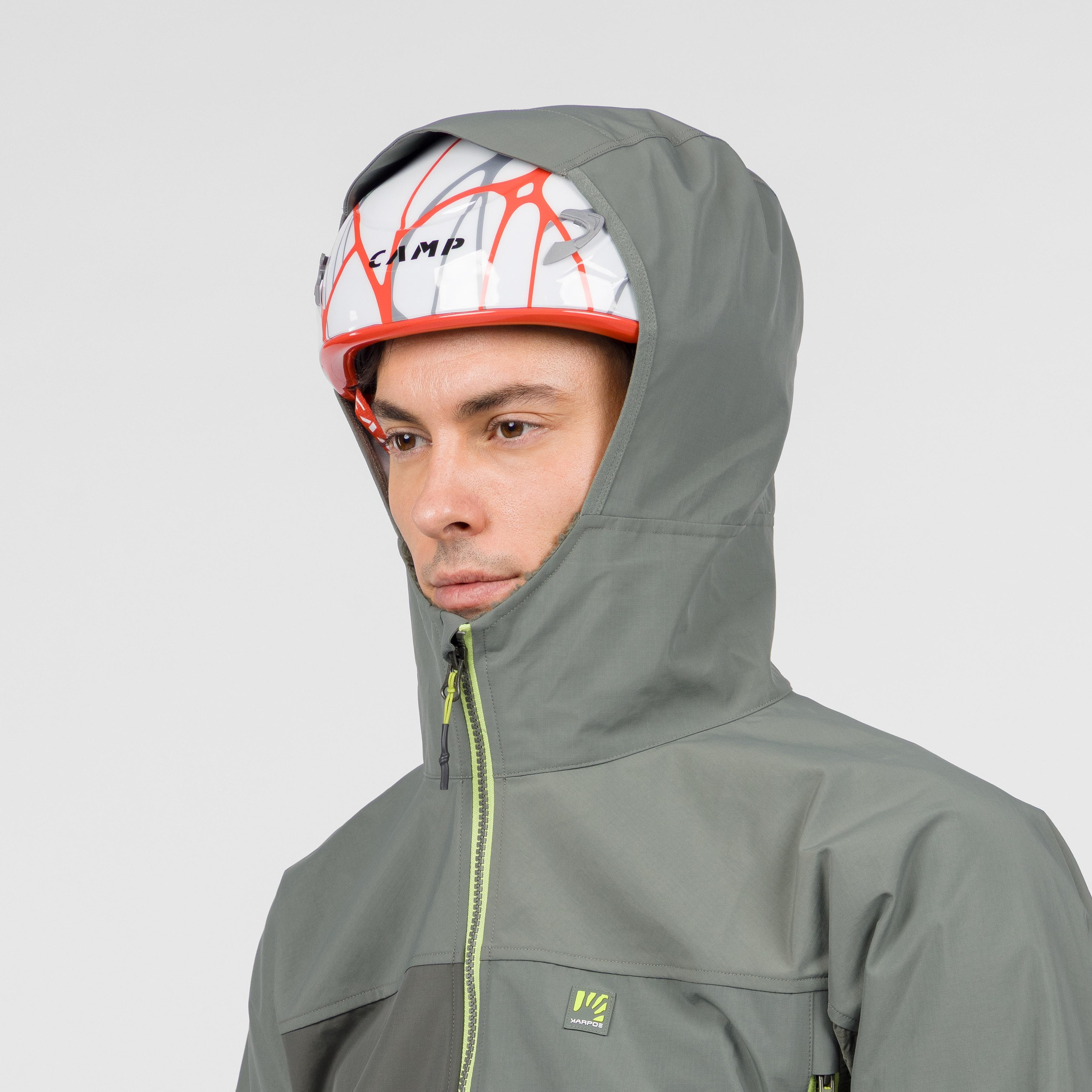 Pizzo bianco evo jacket - castor/kambaba - karpos