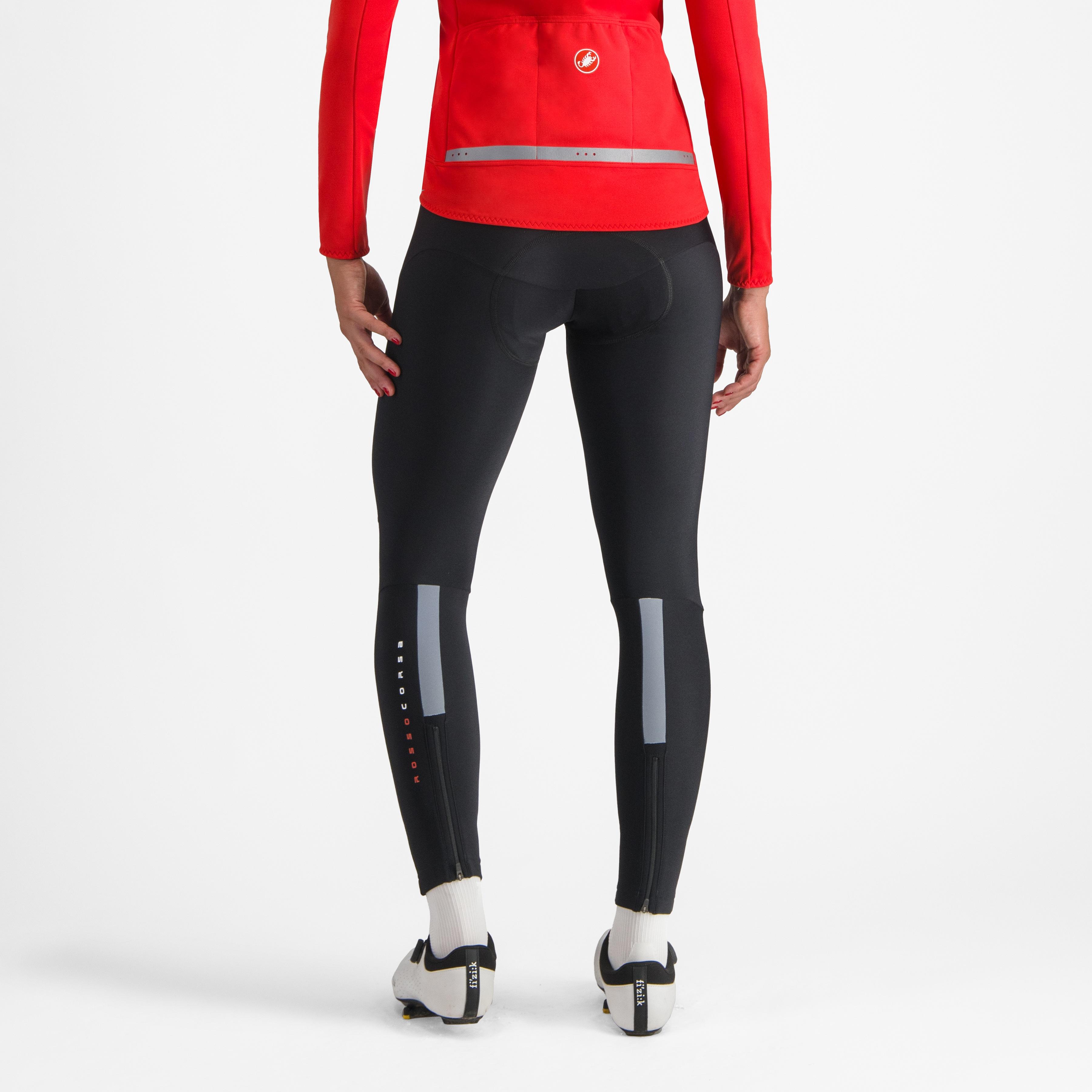 Sorpasso ros w tight - black/silver reflex - castelli
