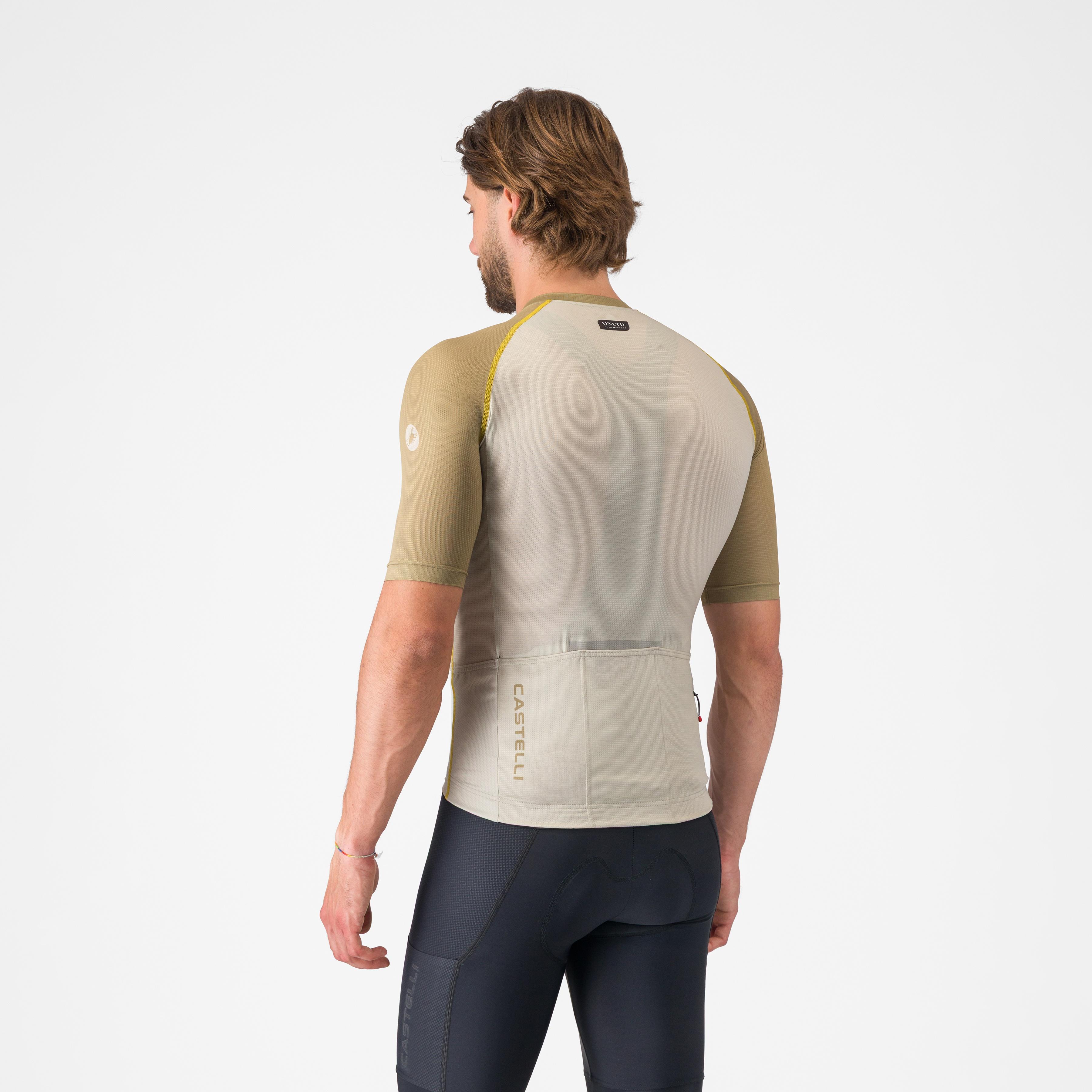 Unlimited endurance 3 jersey - silver moon/elmwood/mango moji - castelli