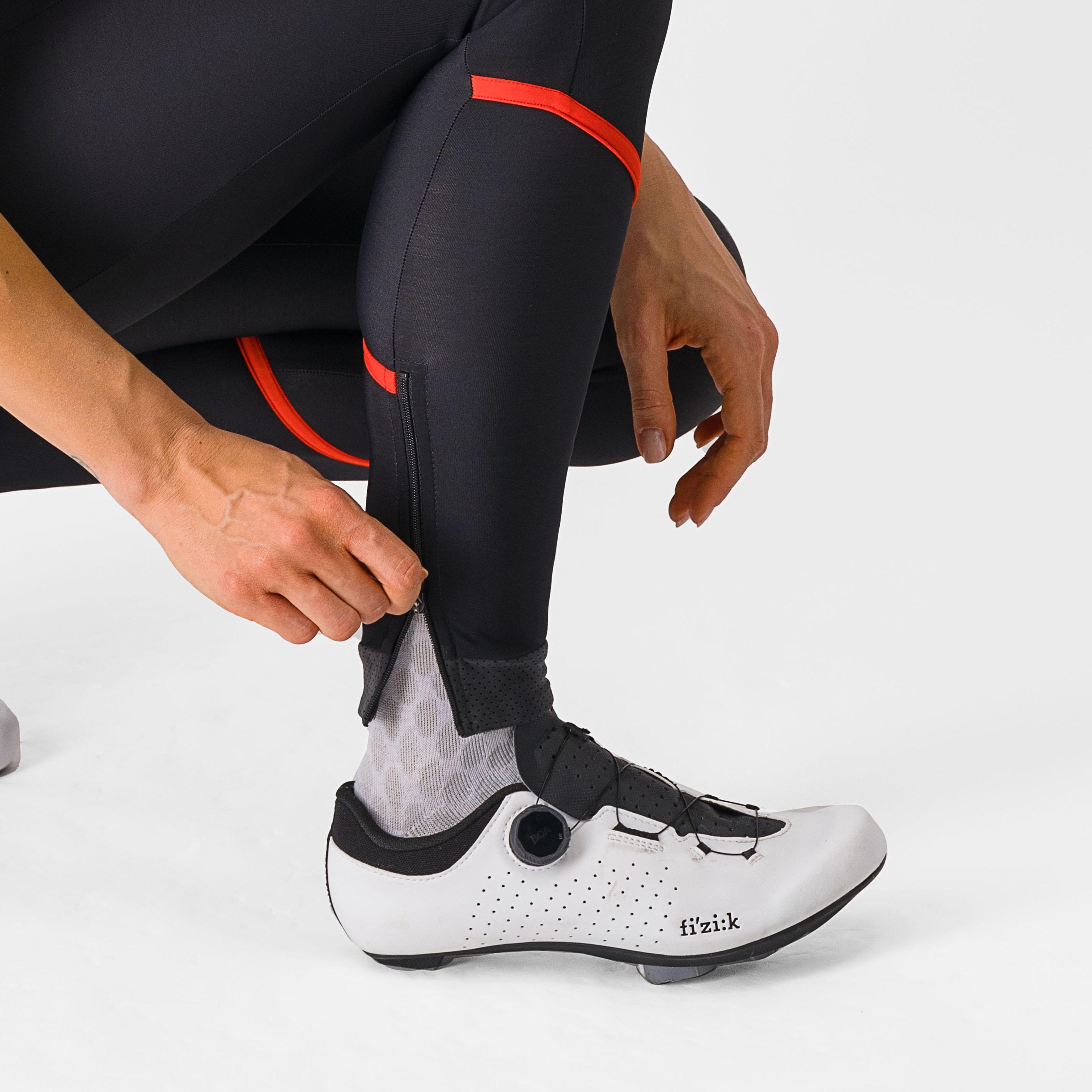 Velocissima dt bibtight - black/hibiscus - castelli