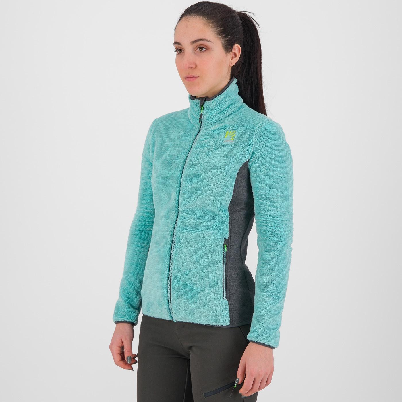 Vertice w  fleece - aqua sky - karpos