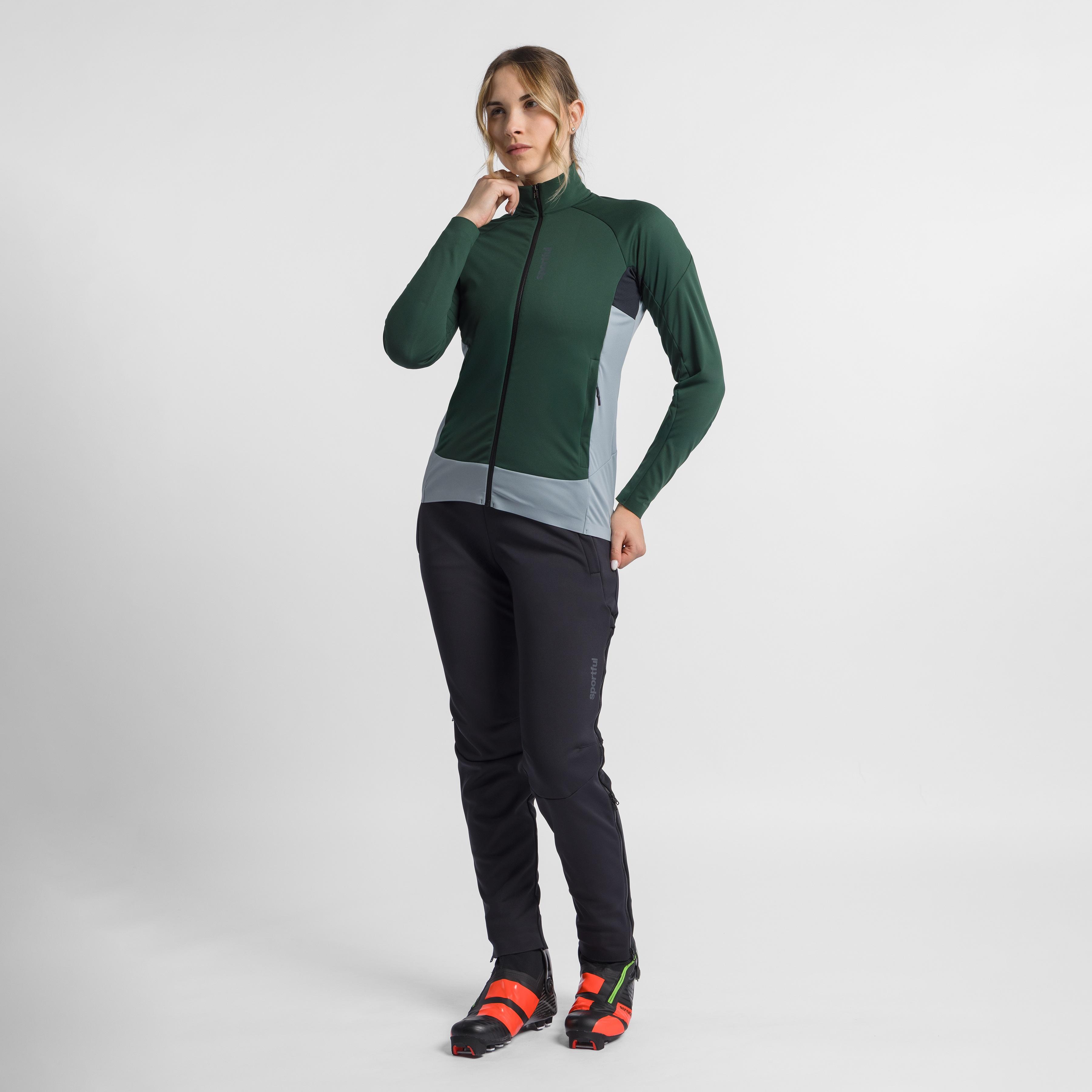 Apex 2 w jacket - oblivion green/foggy stone - sportful