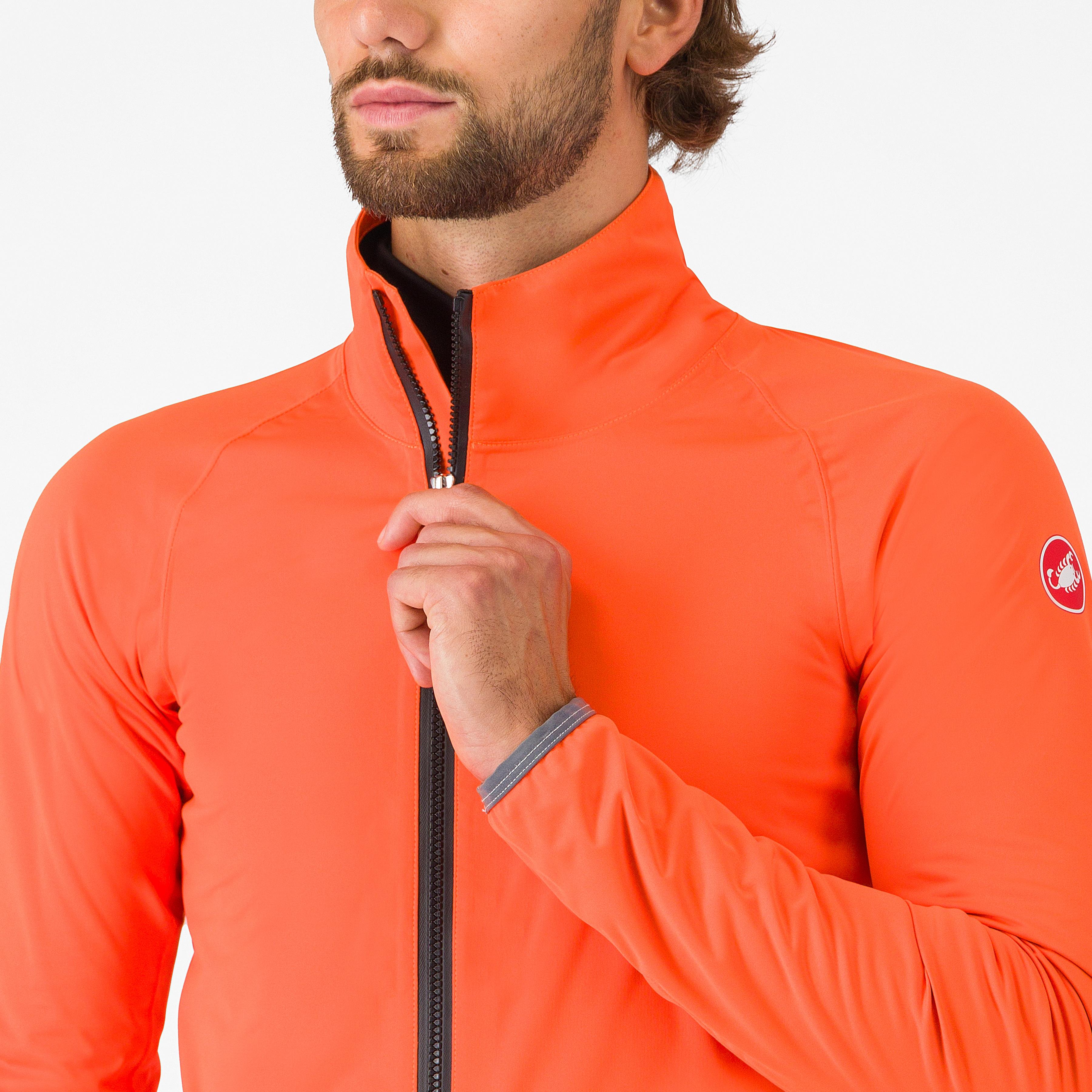 Gavia lite jacket - brilliant orange - castelli