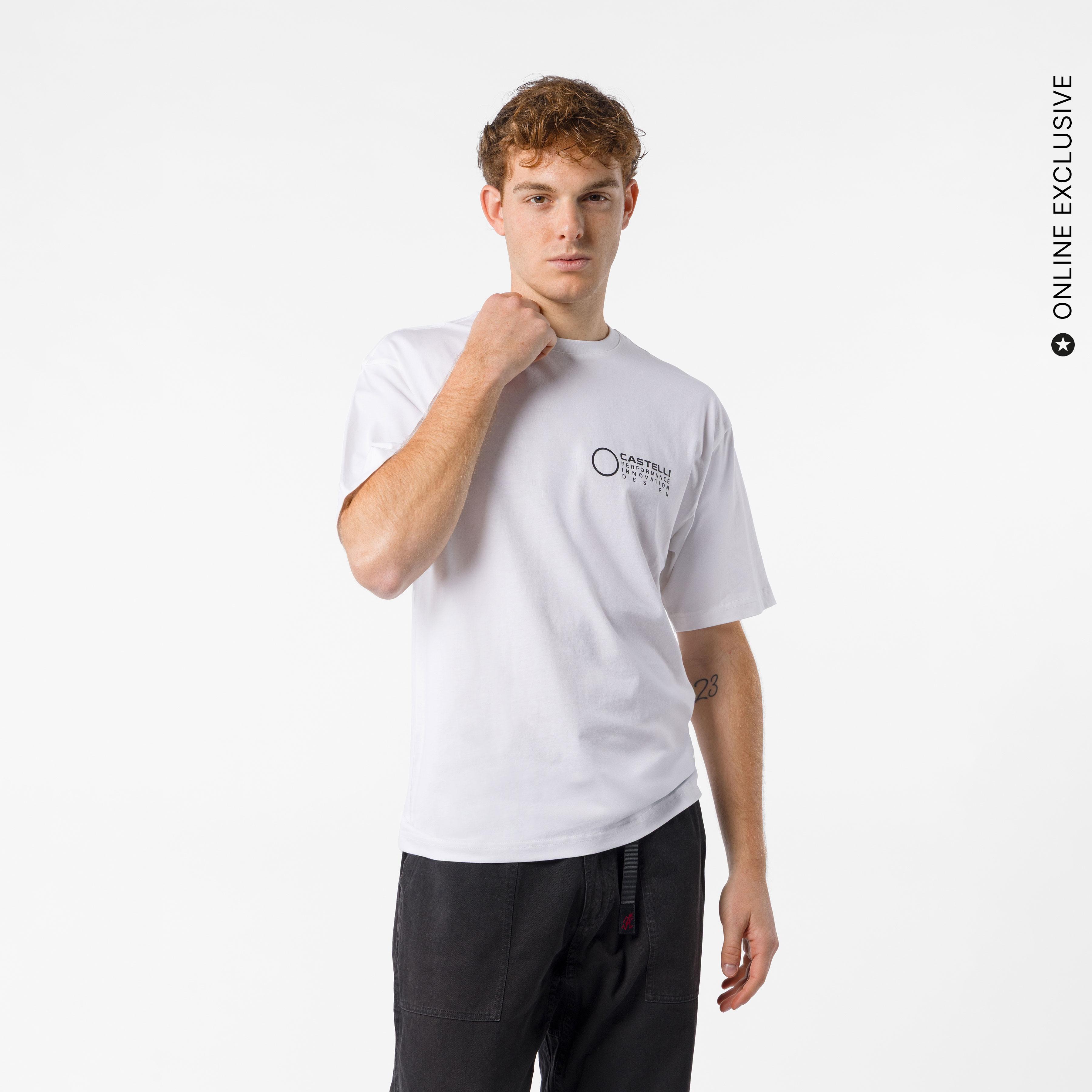 Modern heritage tee - white - castelli