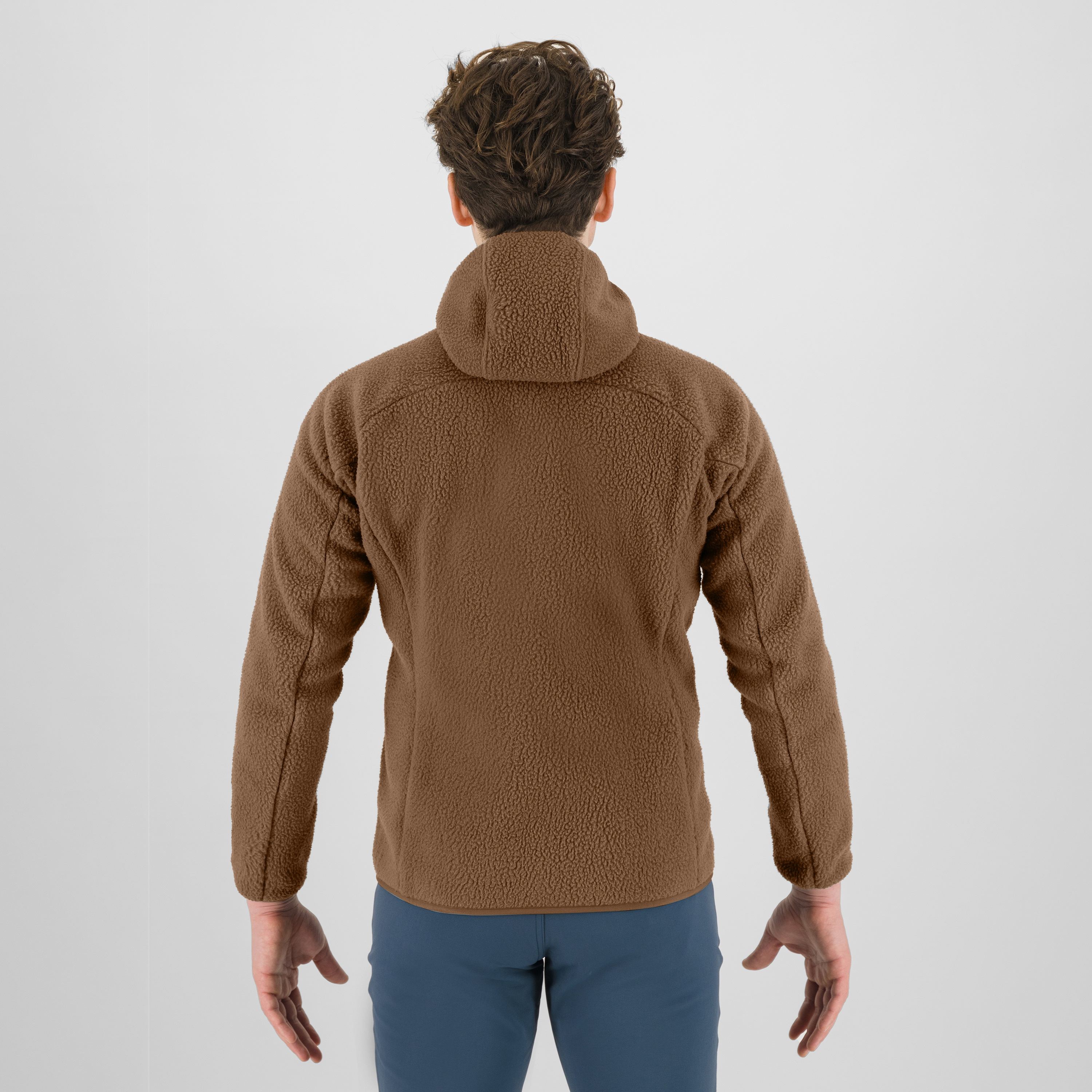 Moiazza retrò hoodie fleece - nuthatch/midnight - karpos