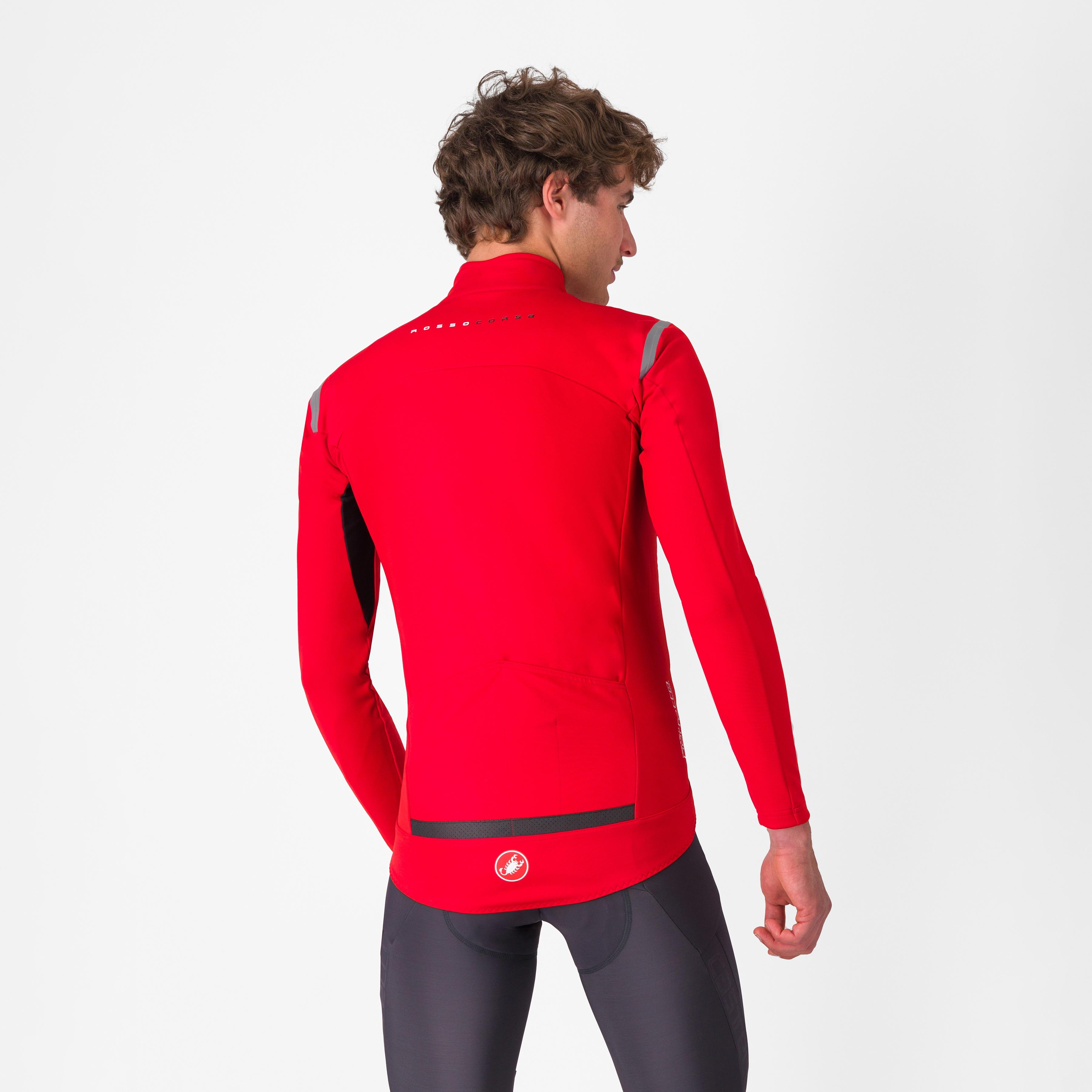 Perfetto ros long sleeve - red/silver reflex - castelli