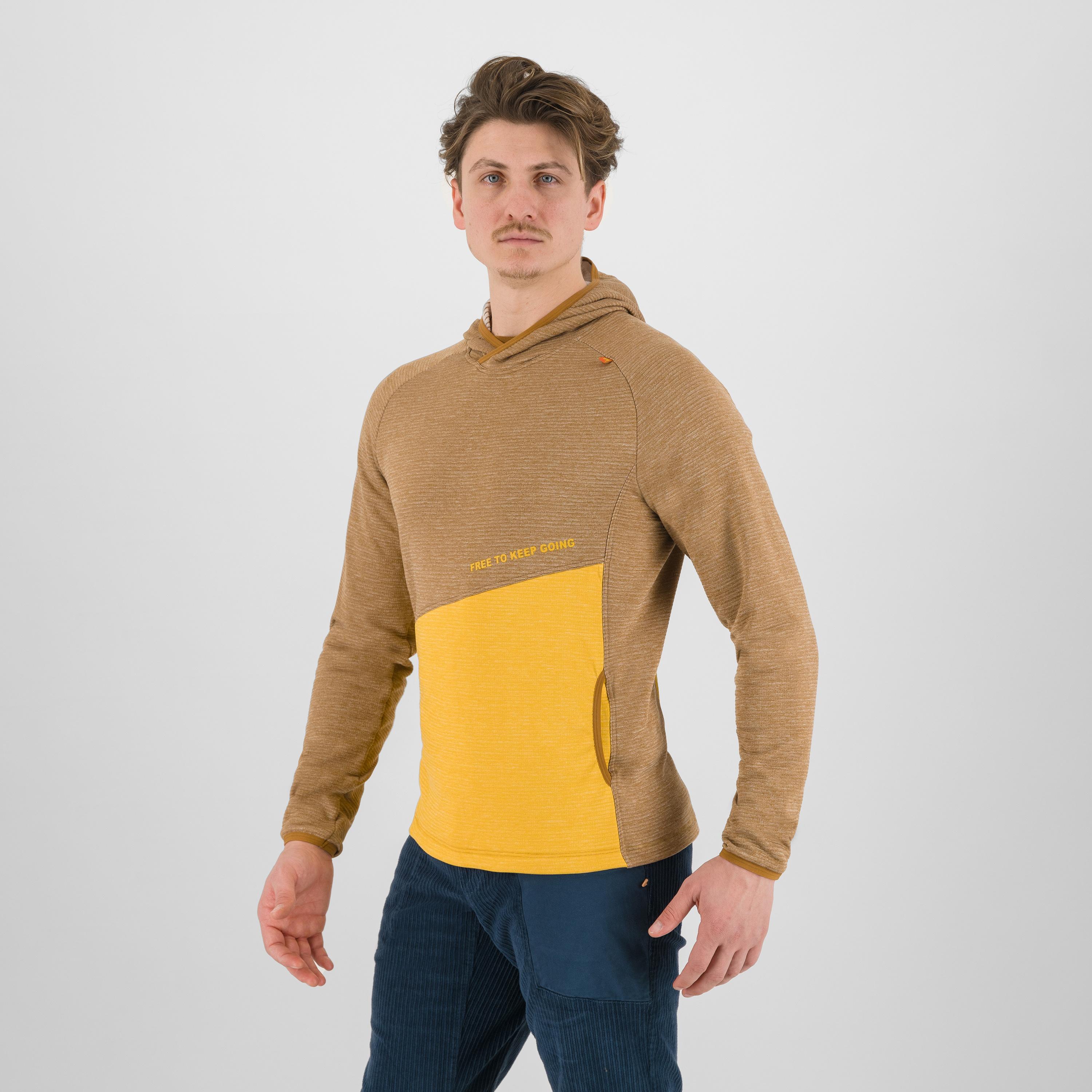 Camoscio hoodie - nuthatch/golden - karpos