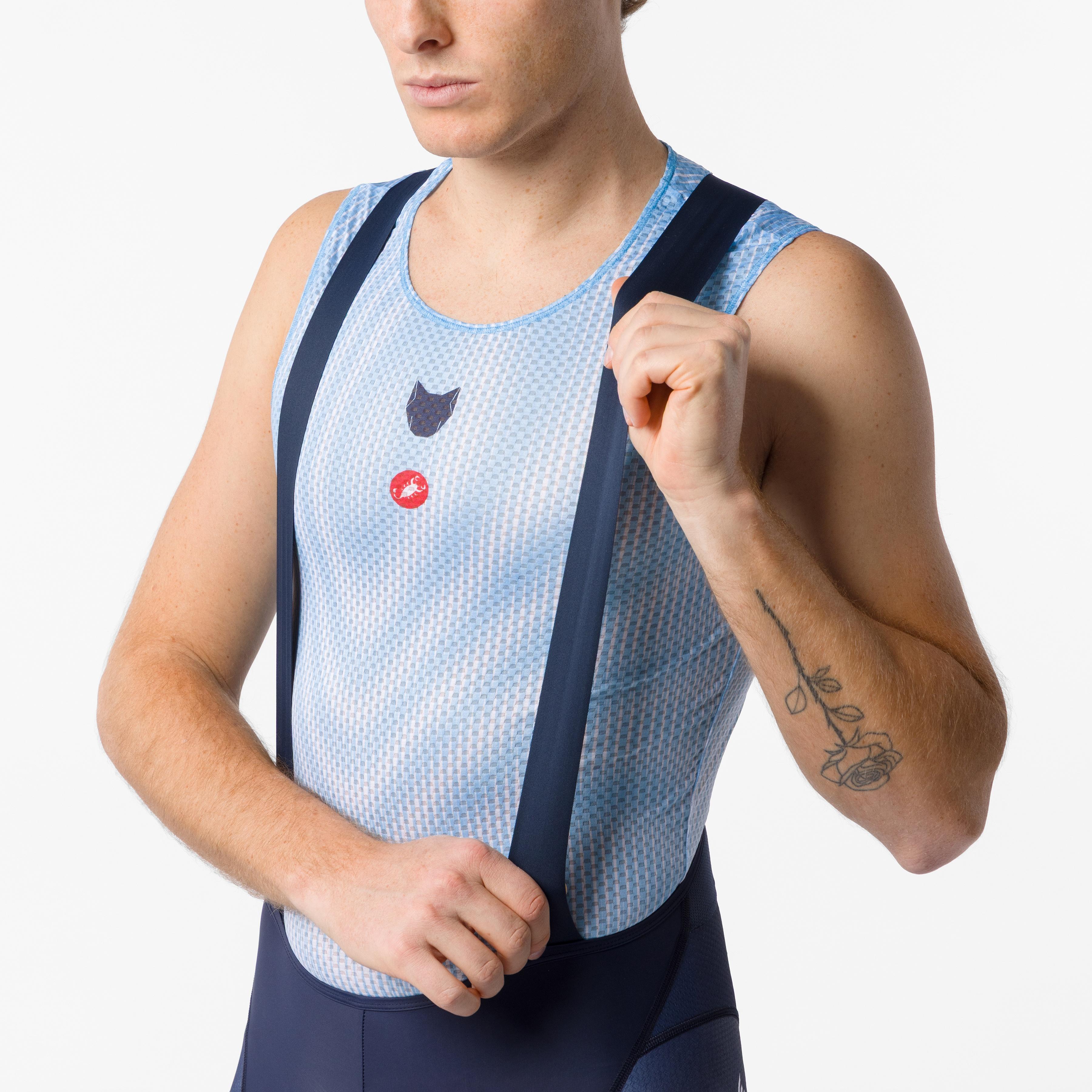 Competizione 2 bibshort - belgian blue - castelli