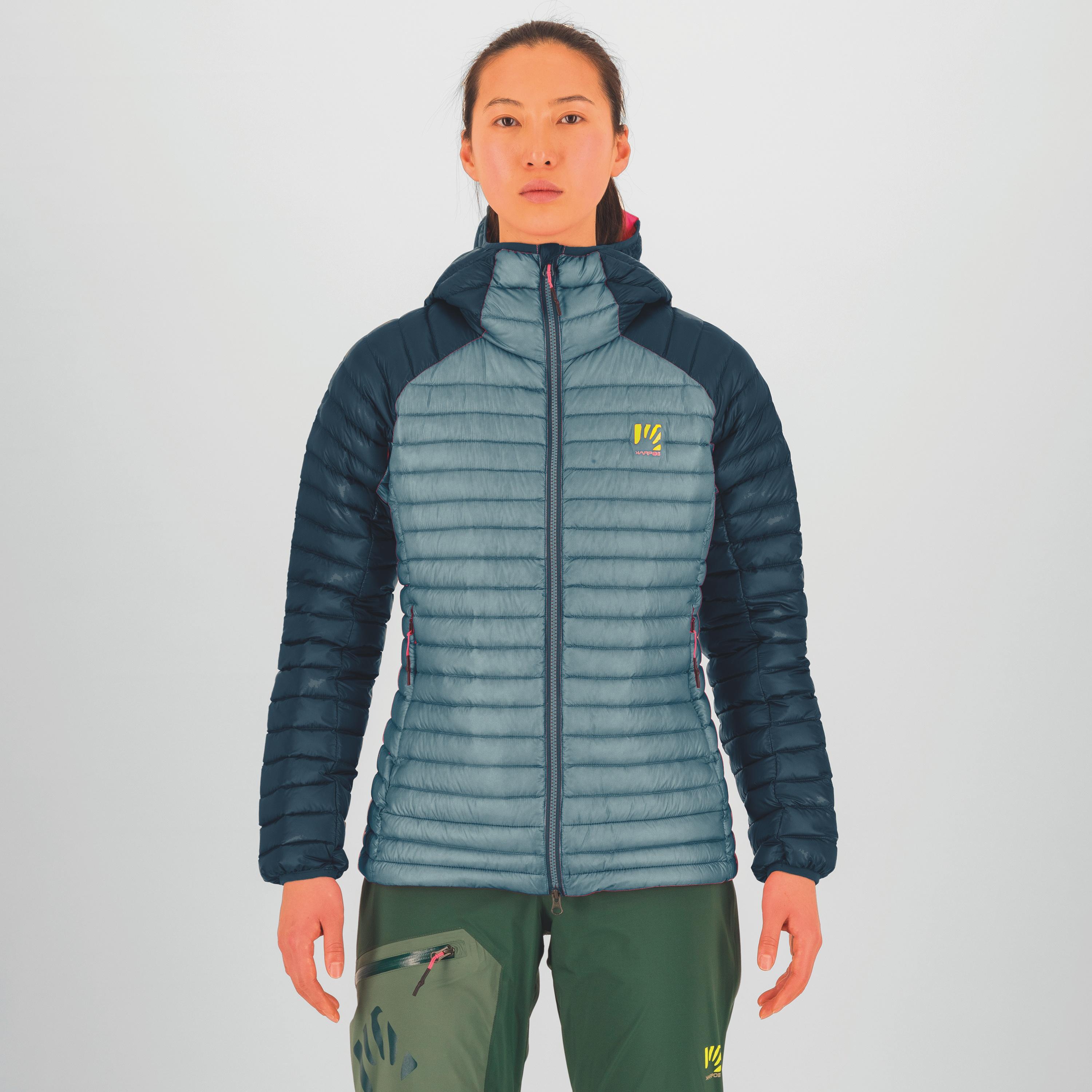Alagna down w jacket - spring lake/midnight - karpos