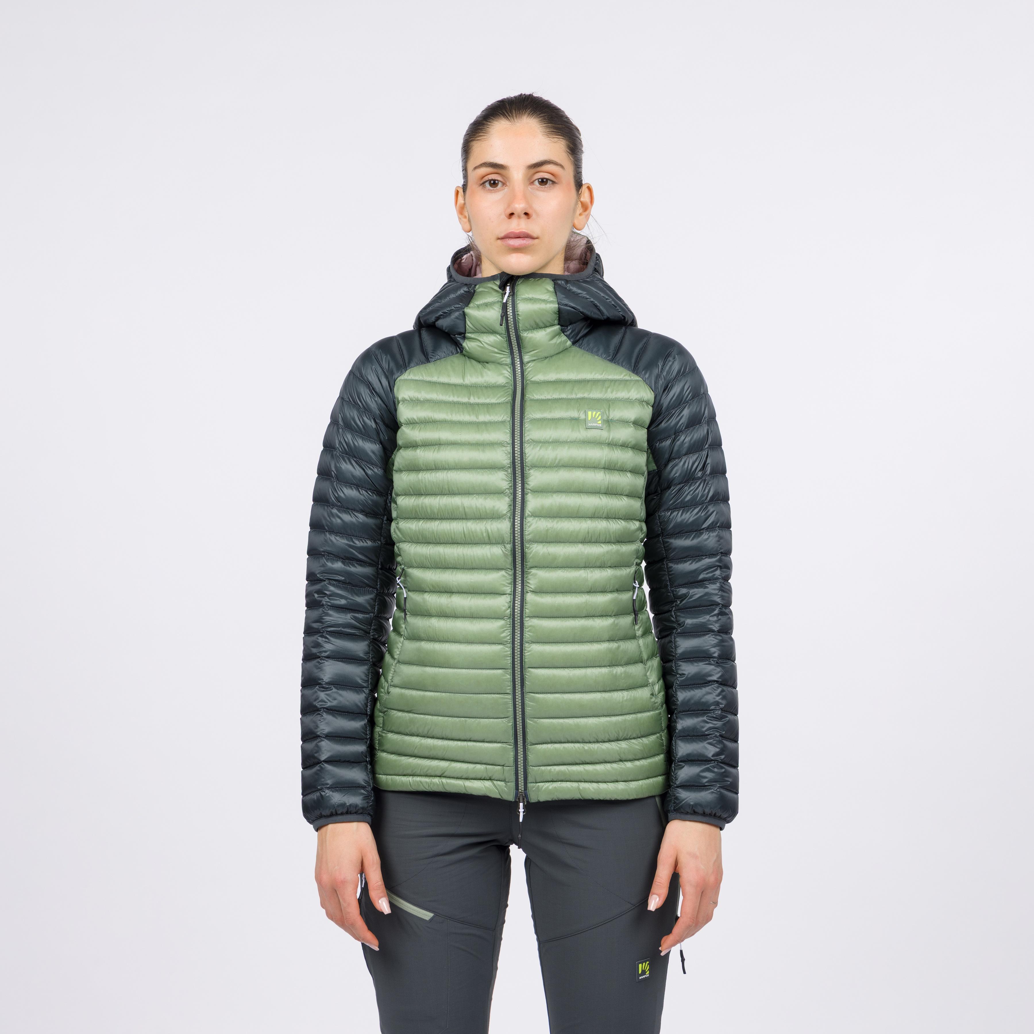 Alagna down w jacket - hedge/woodl.gray - karpos