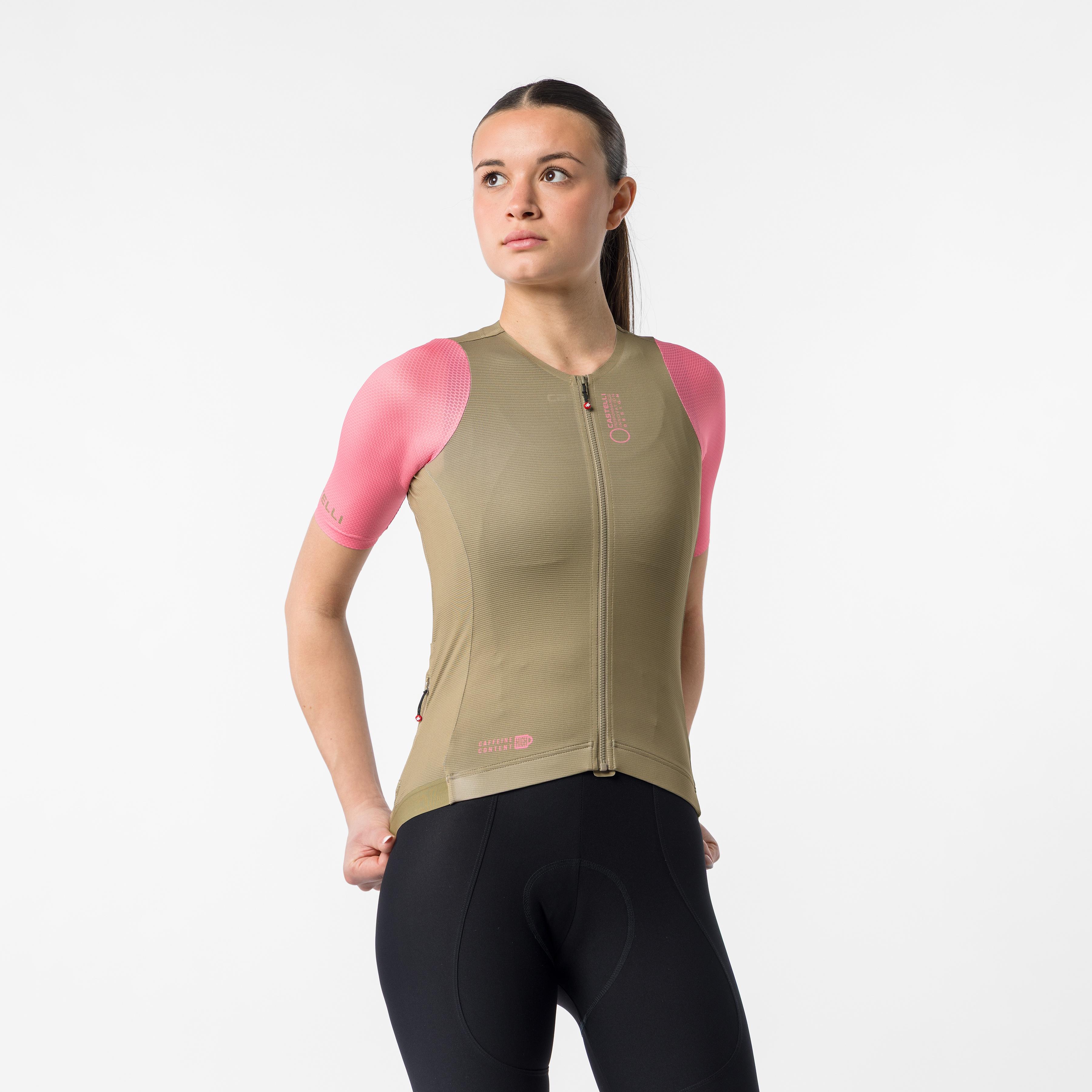 Corretto w jersey - elmwood/rosa giro - castelli