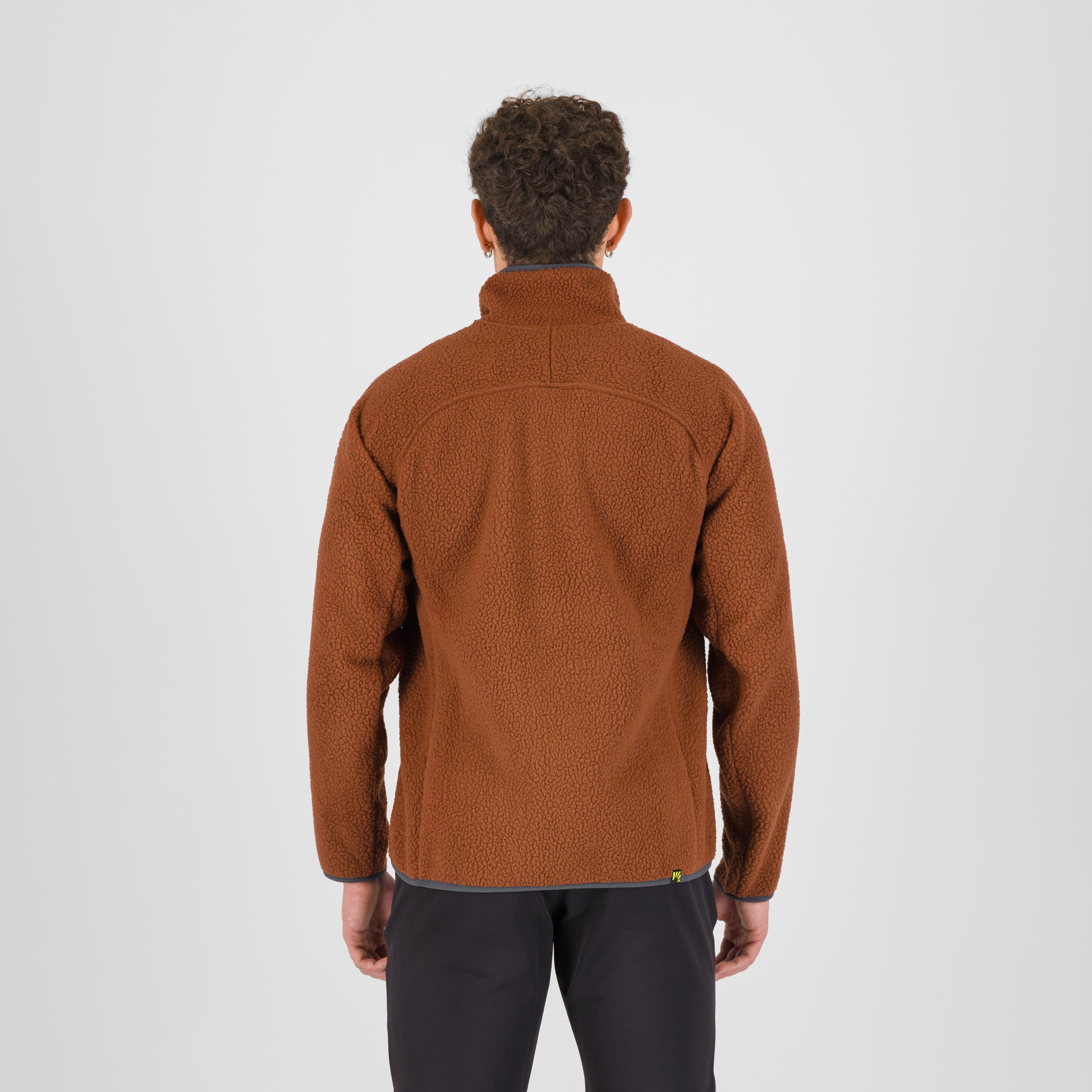 Moiazza retrò fleece - mahogany/woodl.gray - karpos
