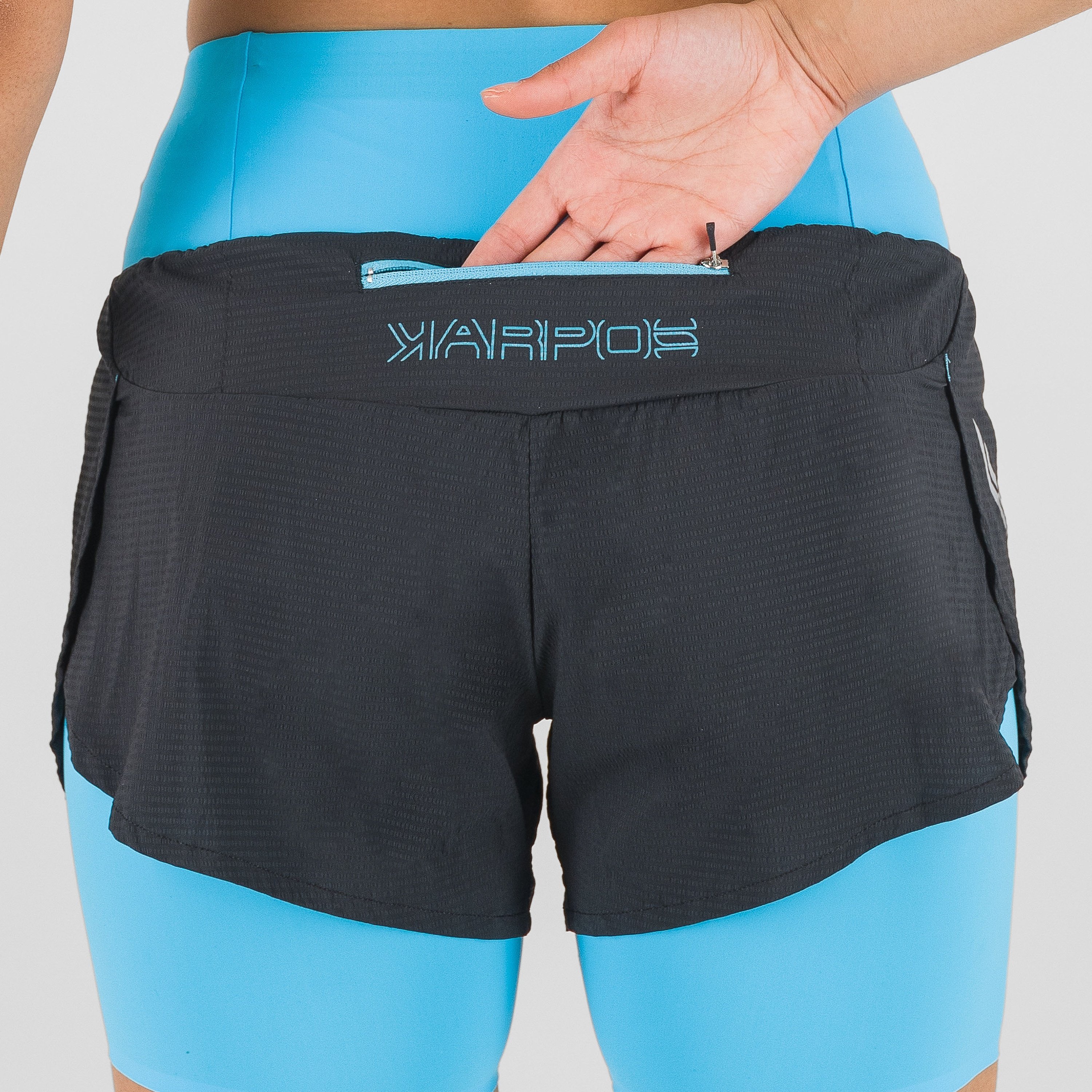 Cengia w short - blue atoll/black - karpos