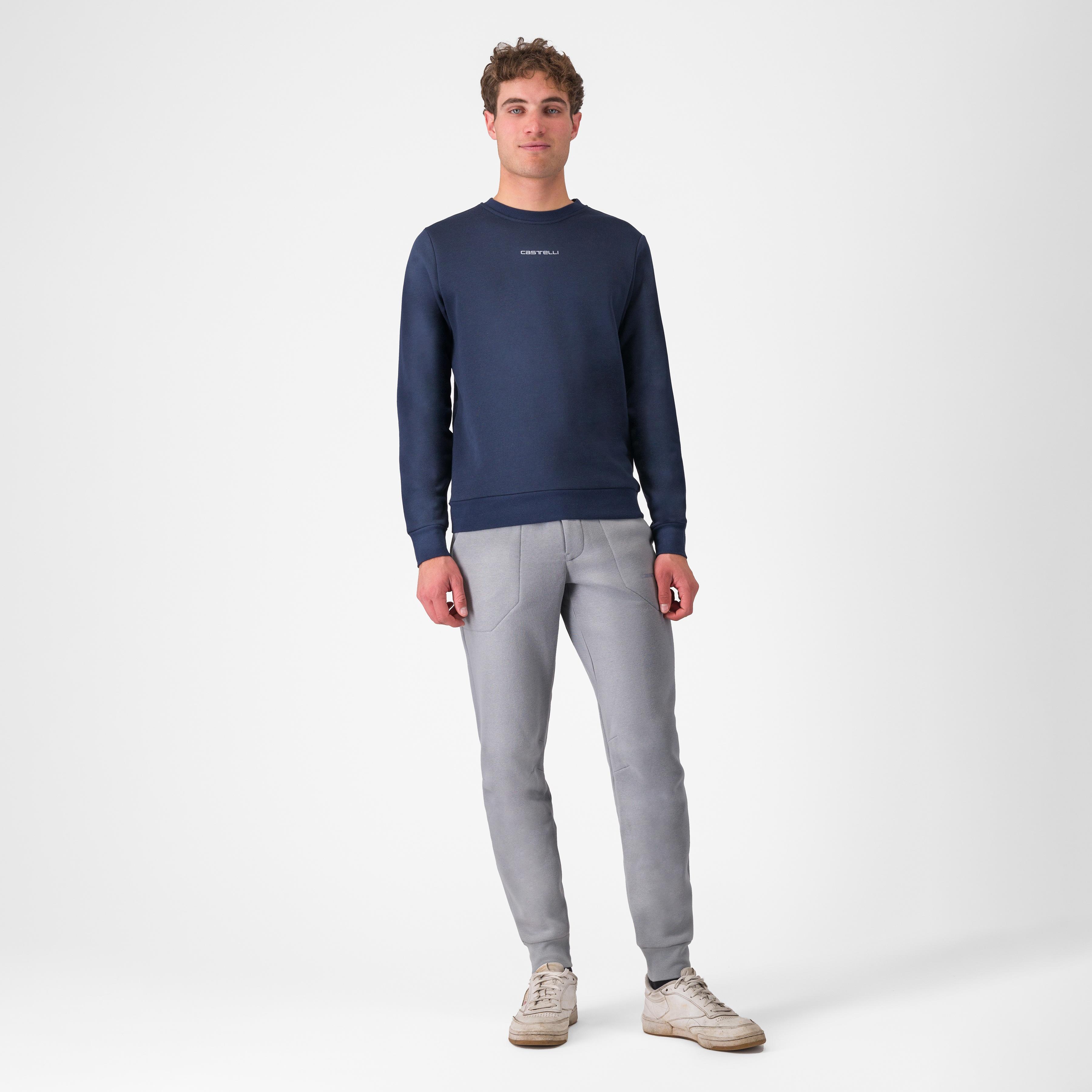 Classico sweatshirt - belgian blue - castelli