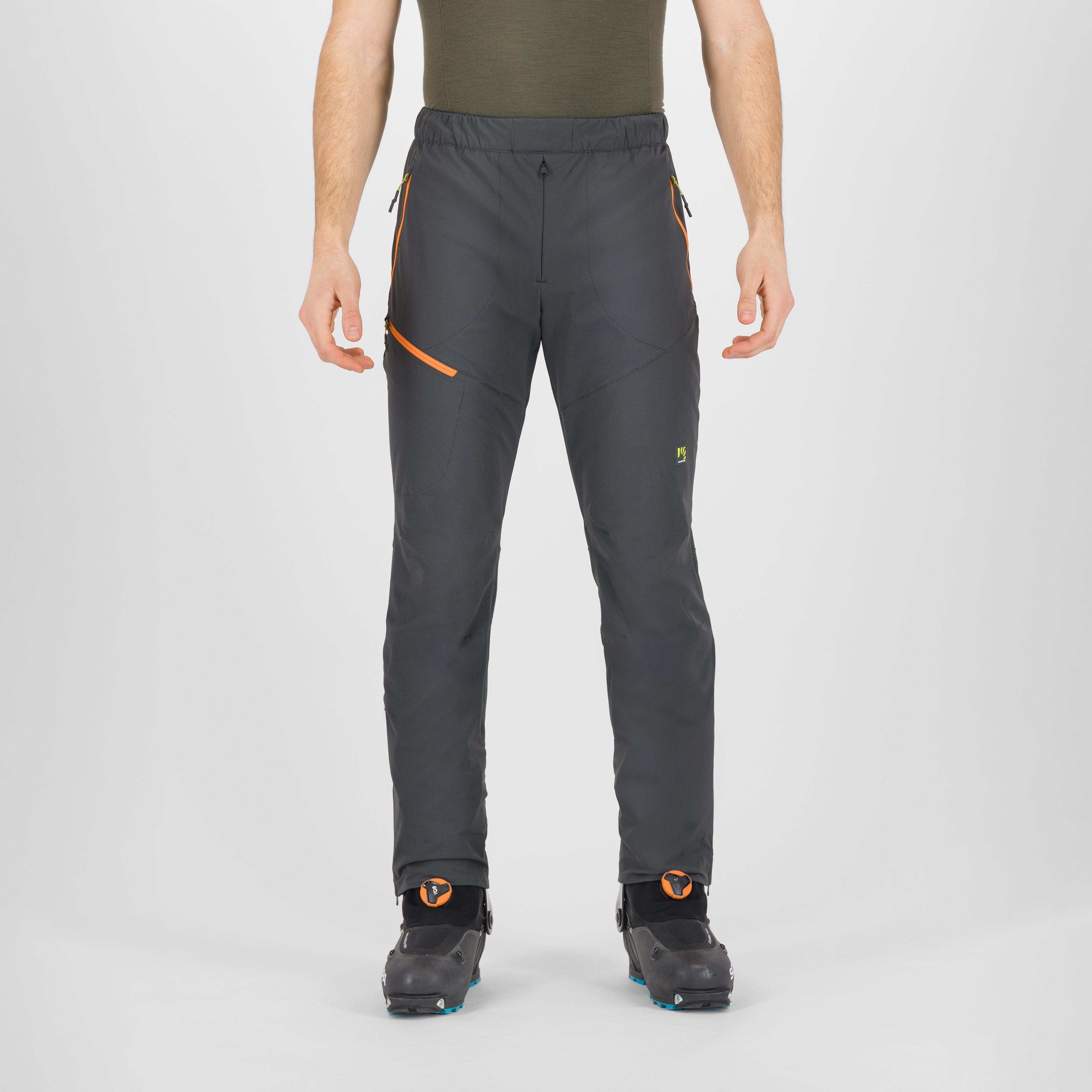 Alagna plus 2.0 pants - woodl.gray/vibr.orange - karpos