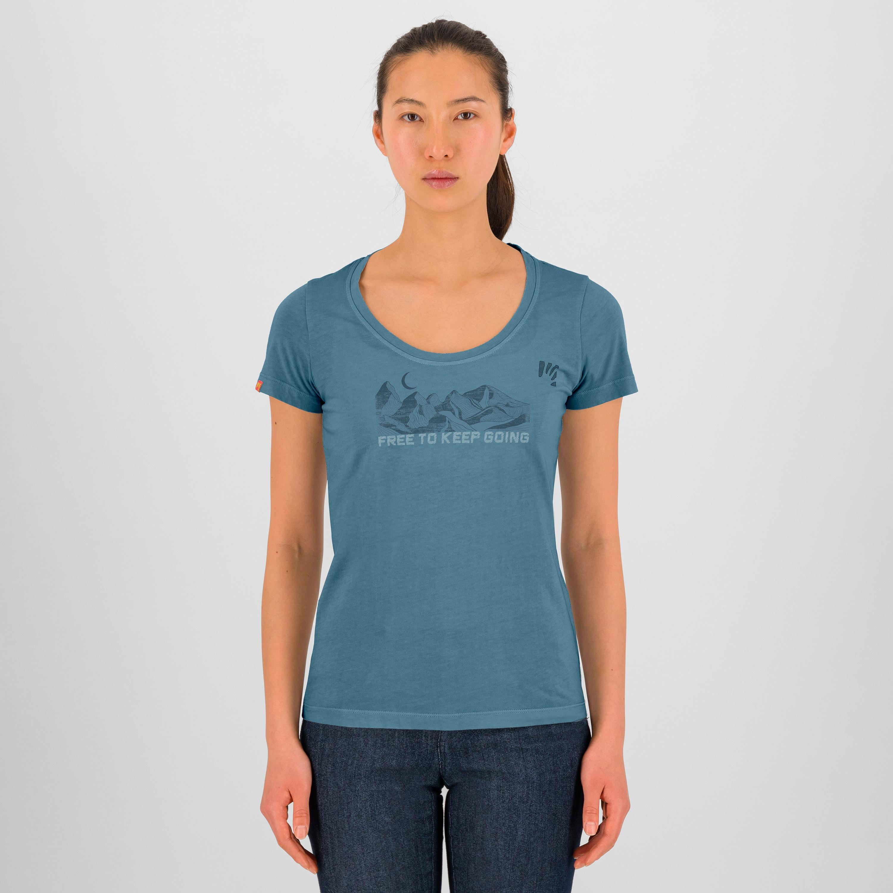 Crocus evo w t-shirt - spring lake - karpos