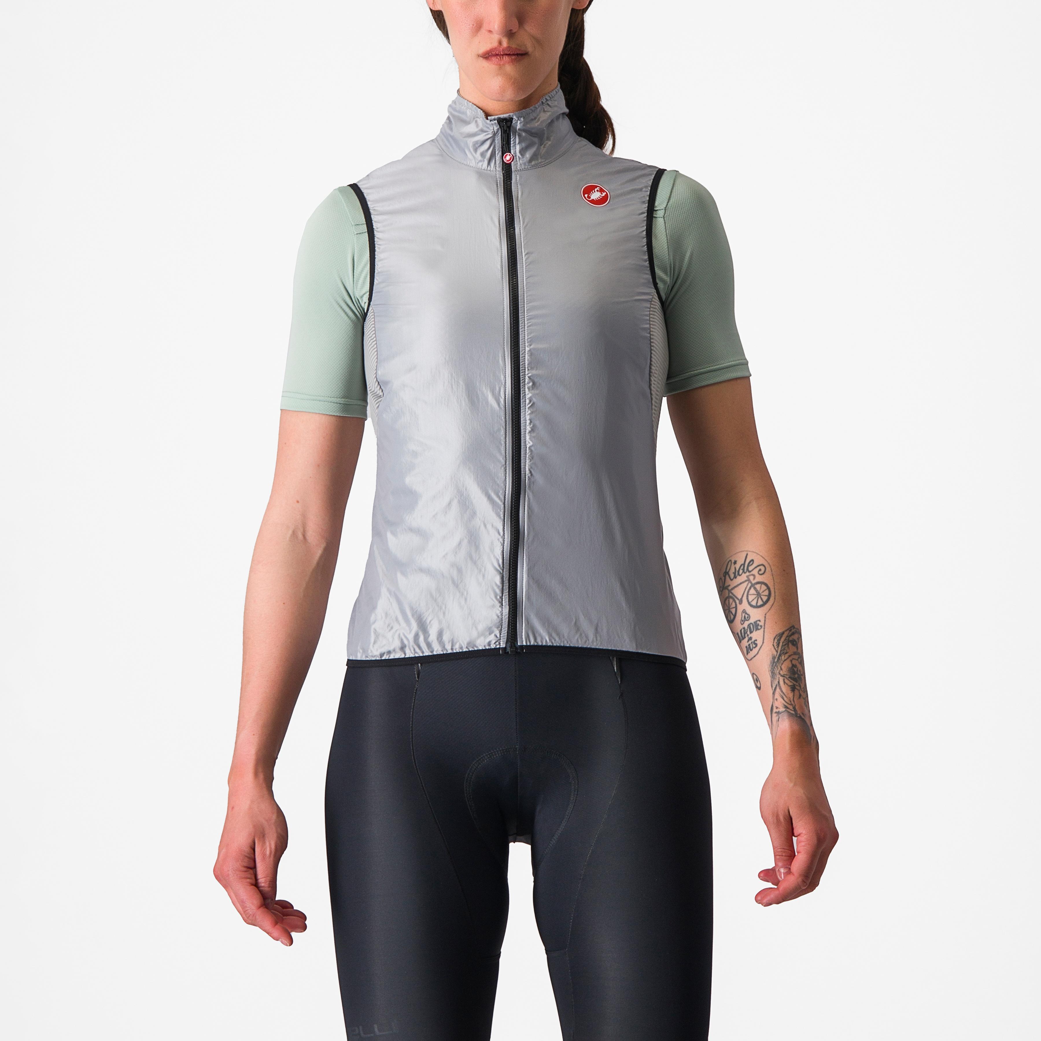 Aria w  vest - silver gray - castelli
