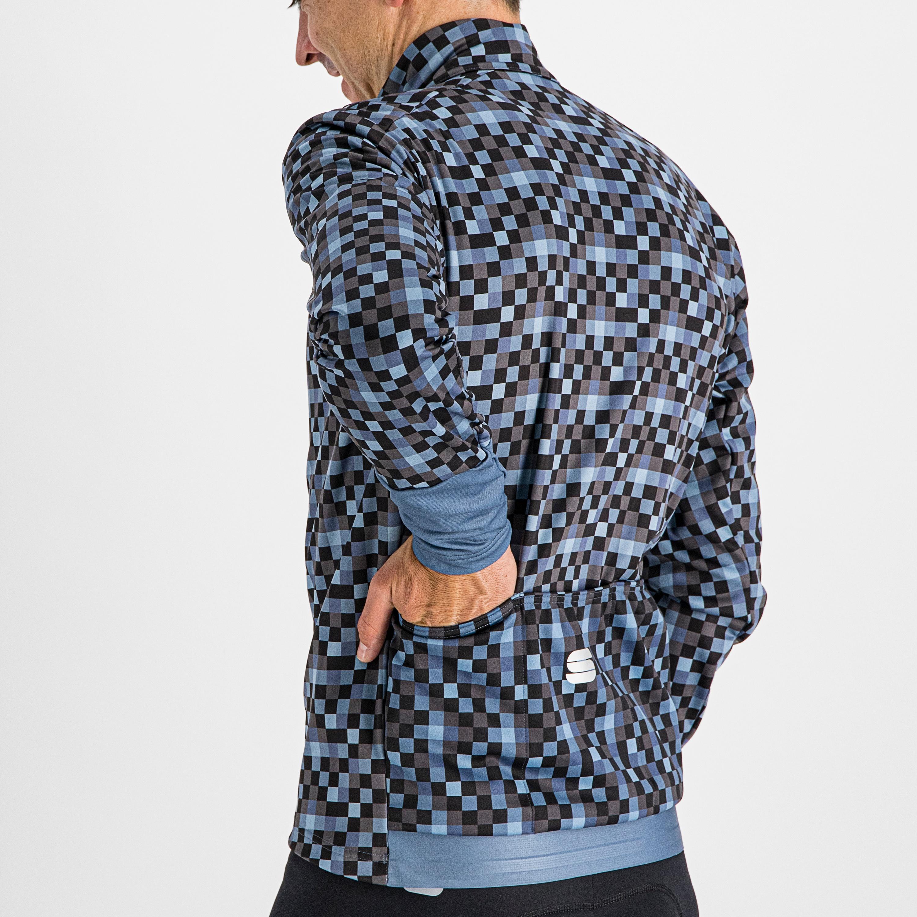 Pixel jacket - blue sea - sportful