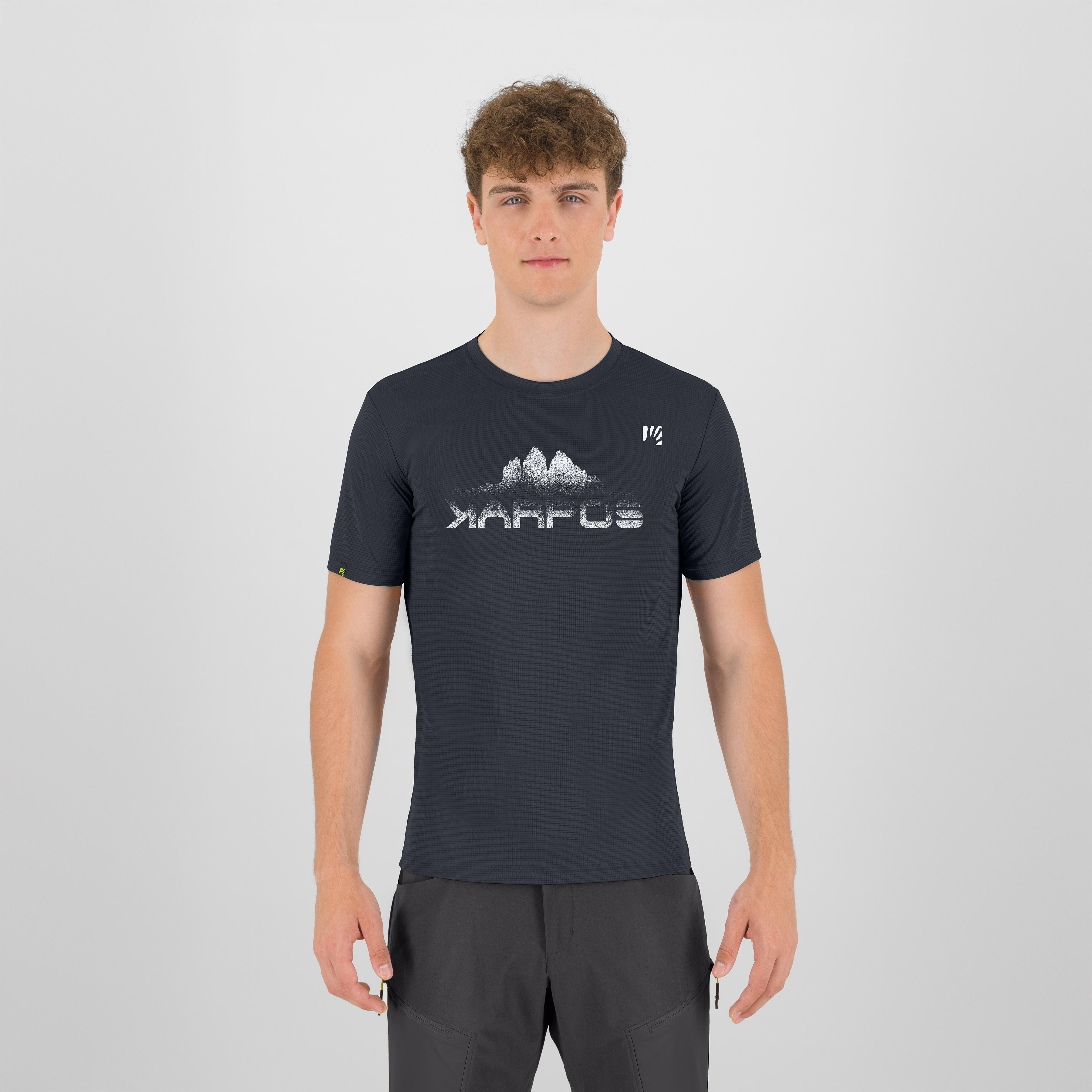 Loma evo print t-shirt - vulcan - karpos