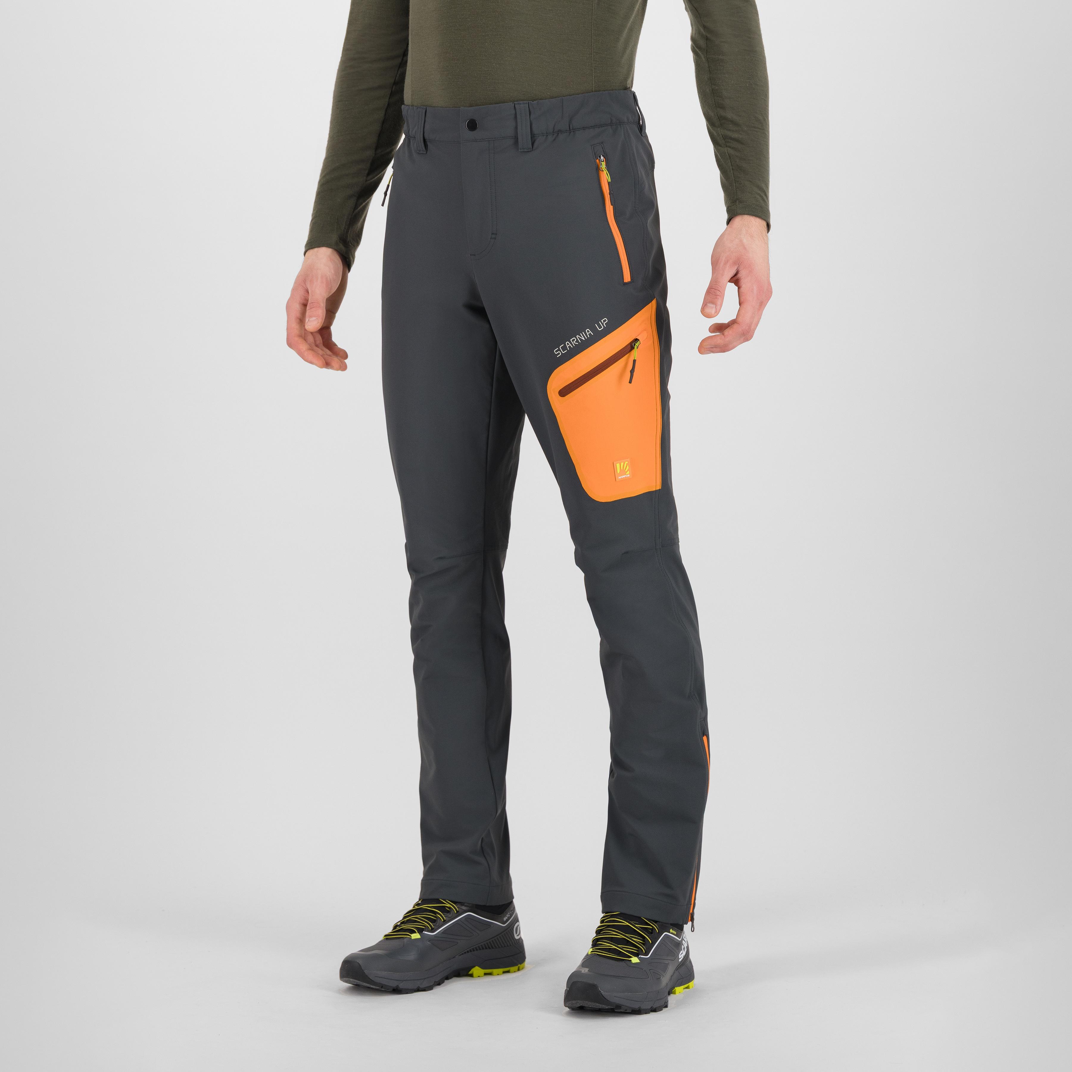 Scarnia up pants - woodl.gray/vibr.orange - karpos