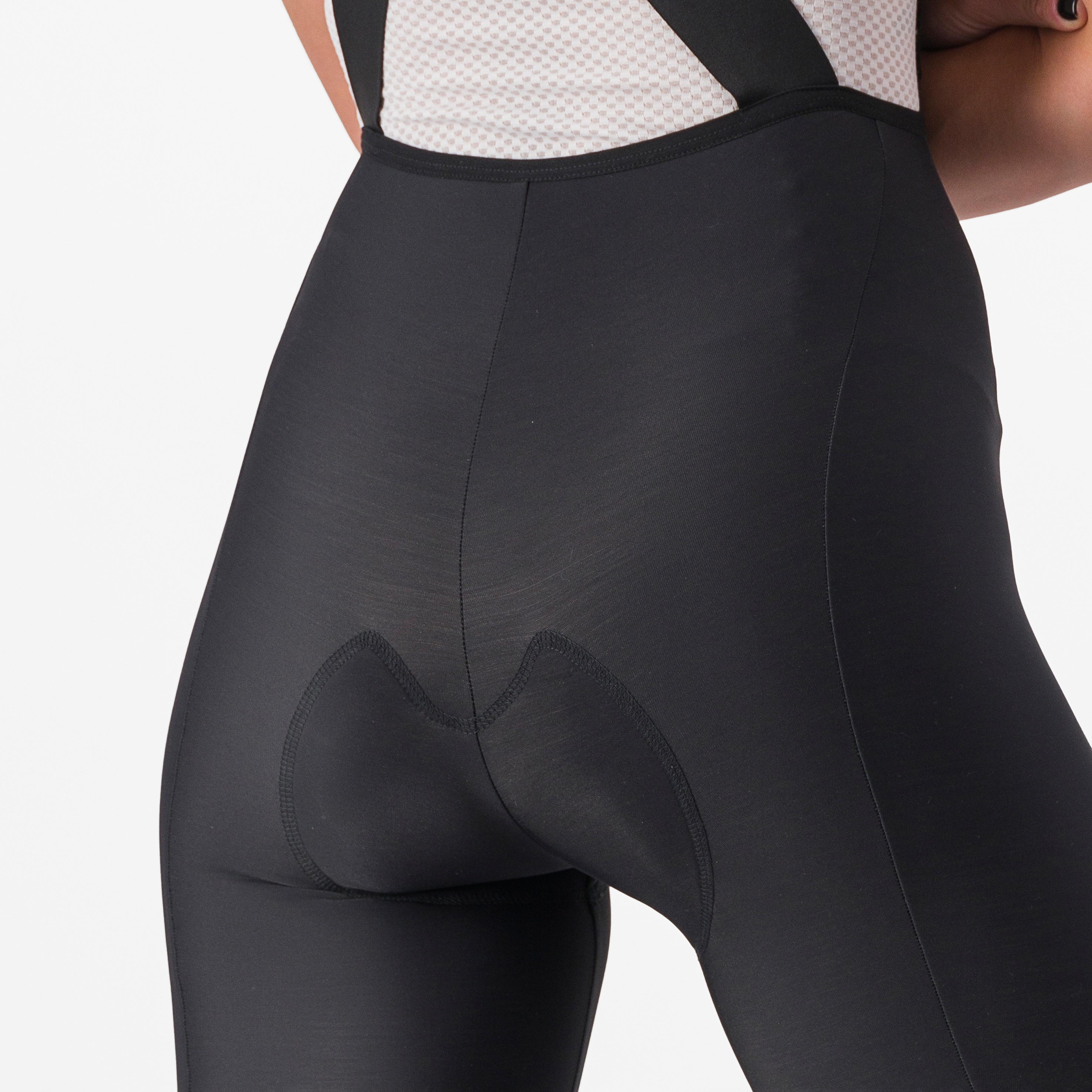 Velocissima dt bibtight - black/black reflex - castelli