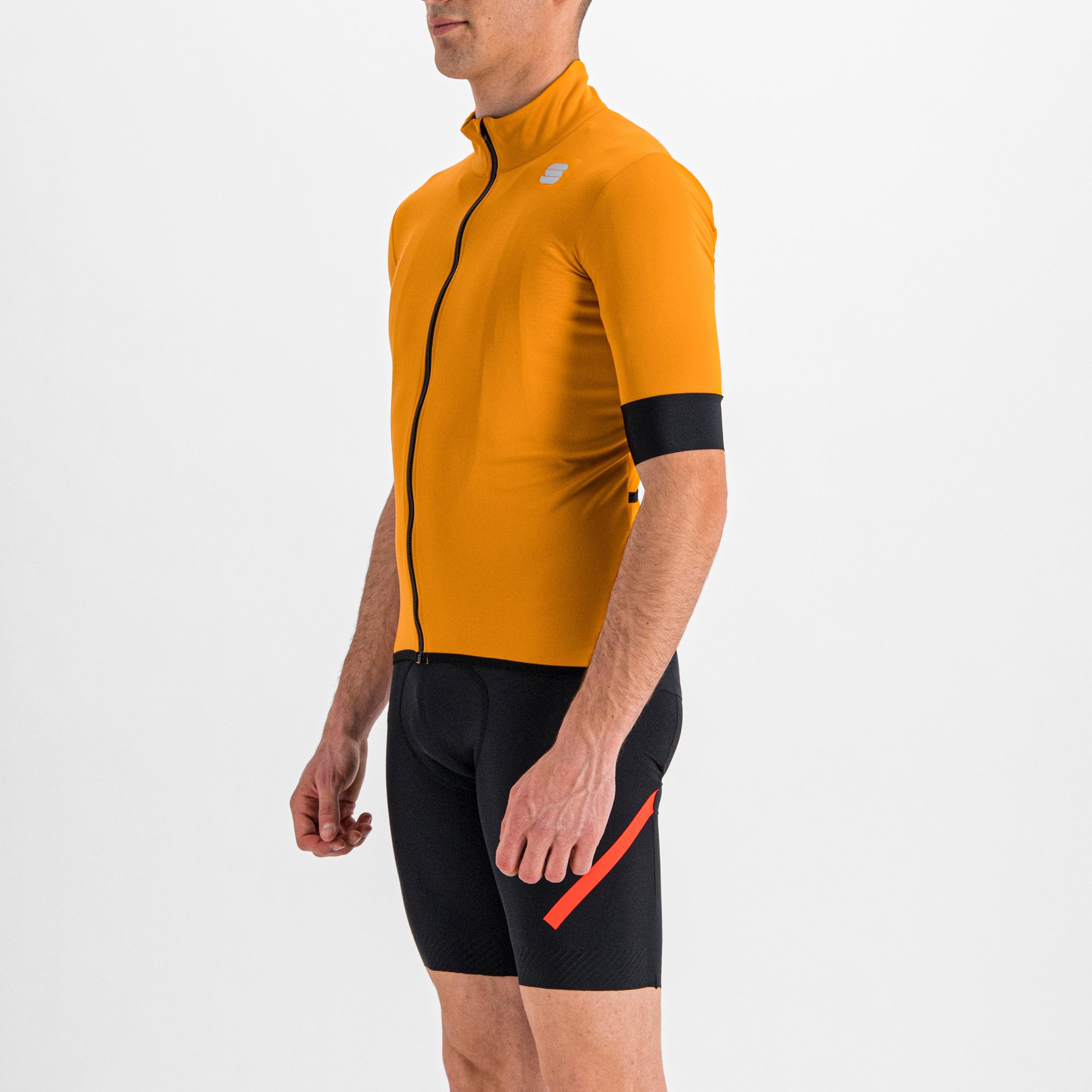 Fiandre light no rain jacket short sleeve - dark gold - sportful