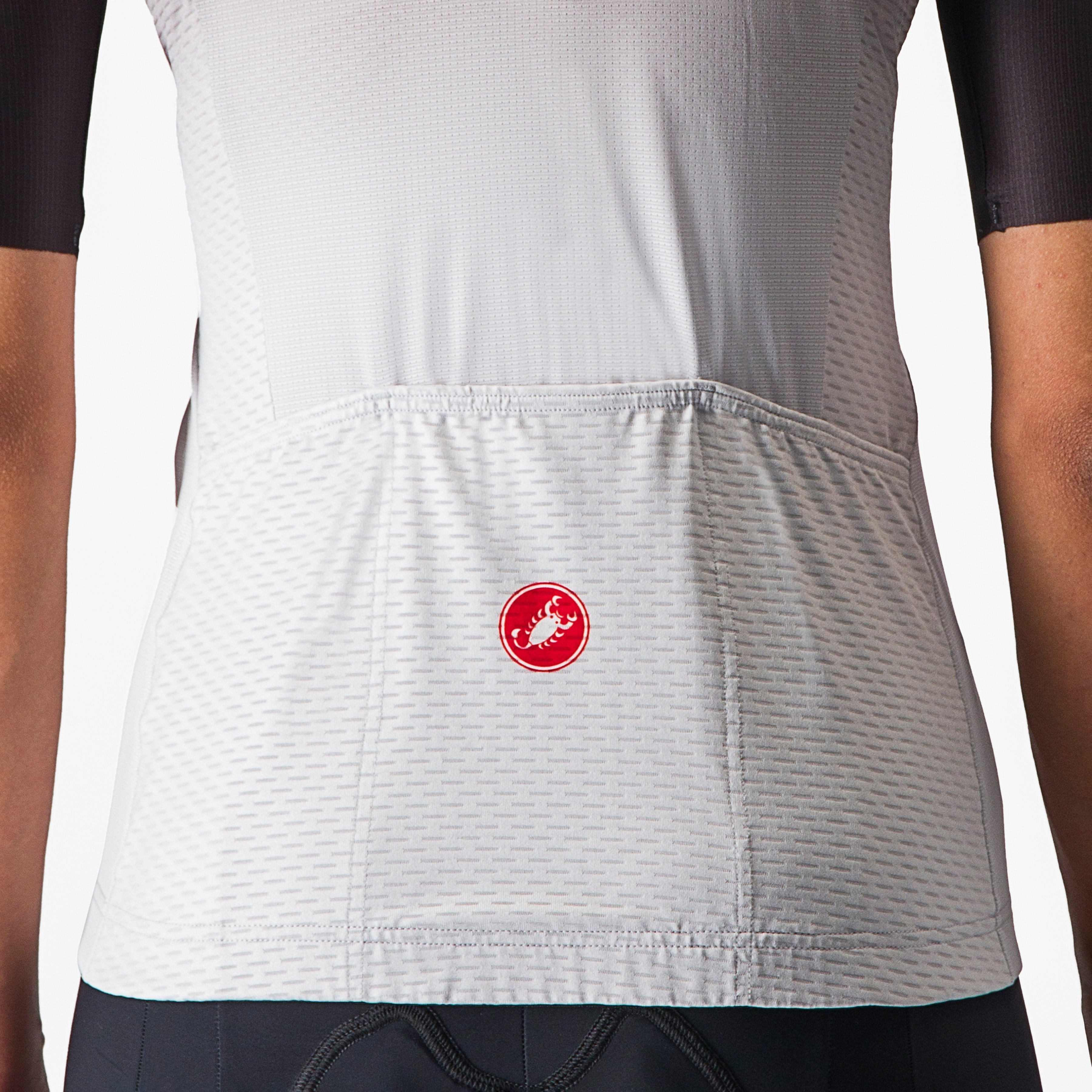 Salita jersey - light black/silver gray-white - castelli