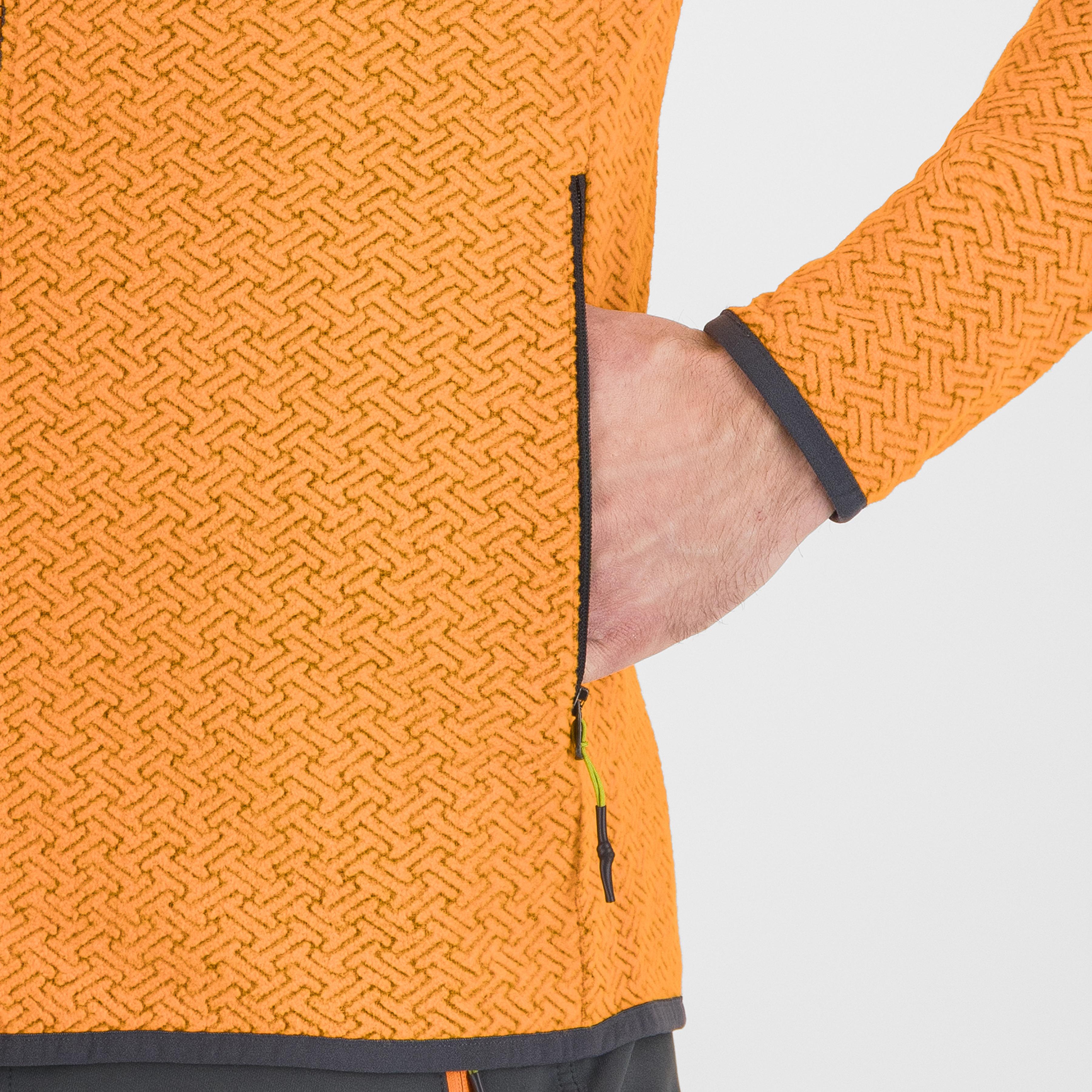 Mesdi' fleece - vibr.orange - karpos