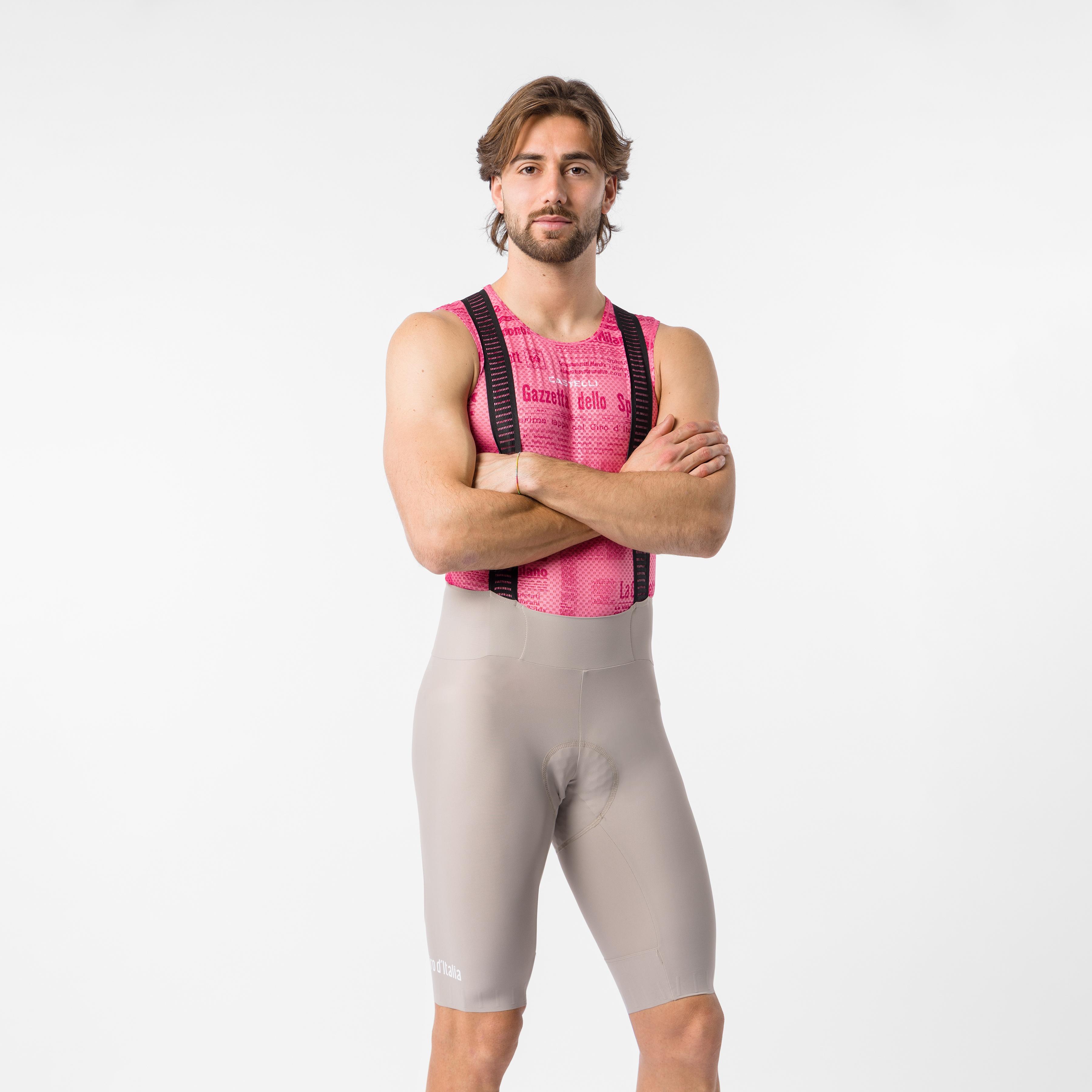 #giro trofeo 2 bibshort - clay - castelli