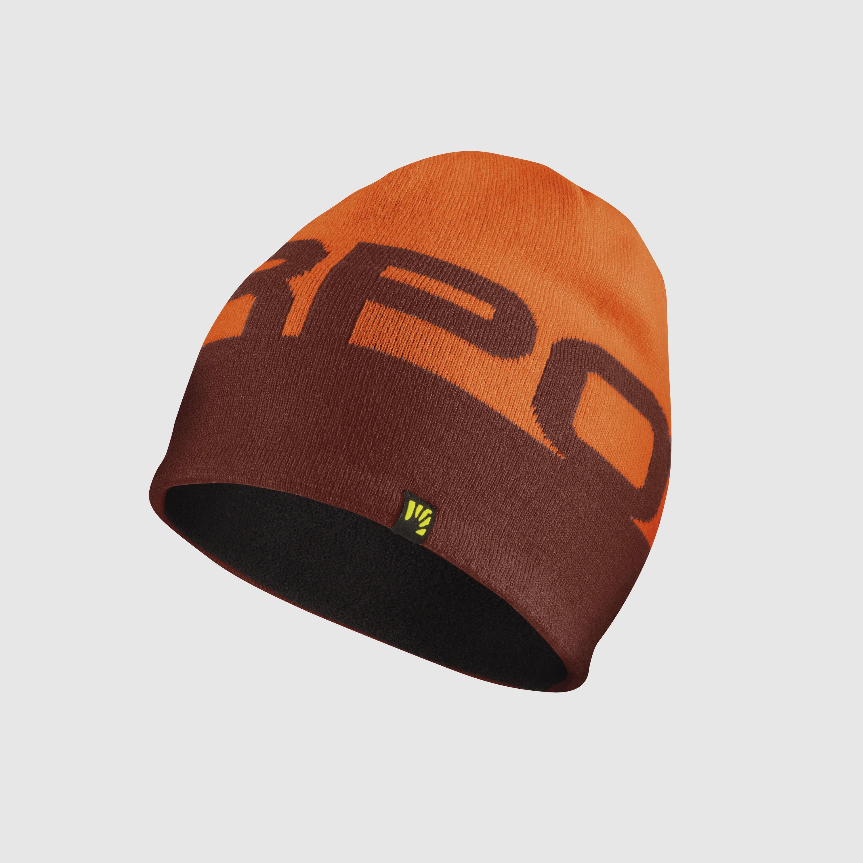 Larin evo beanie - mahogany/vibr. orange - karpos