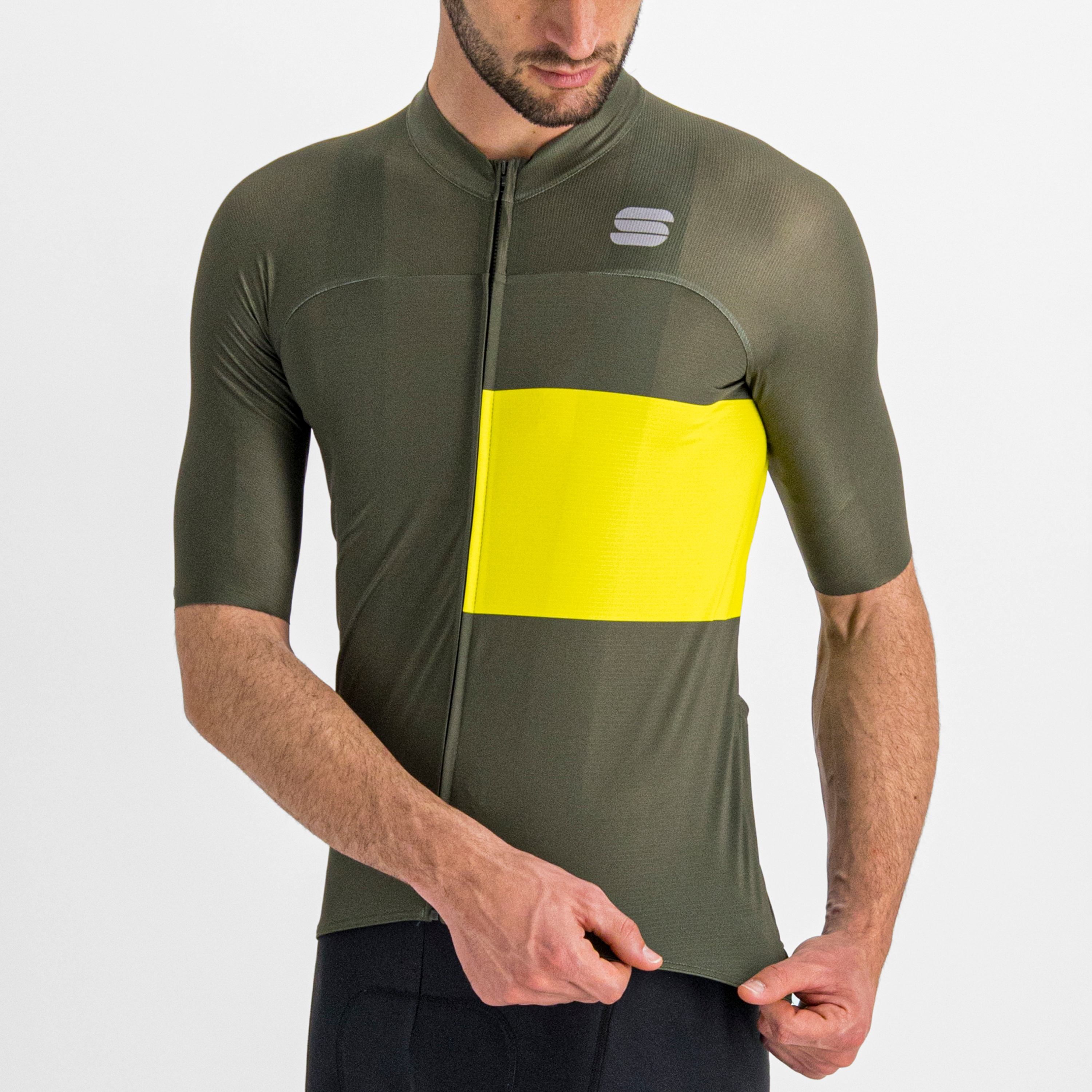 Snap jersey - beetle cedar - sportful