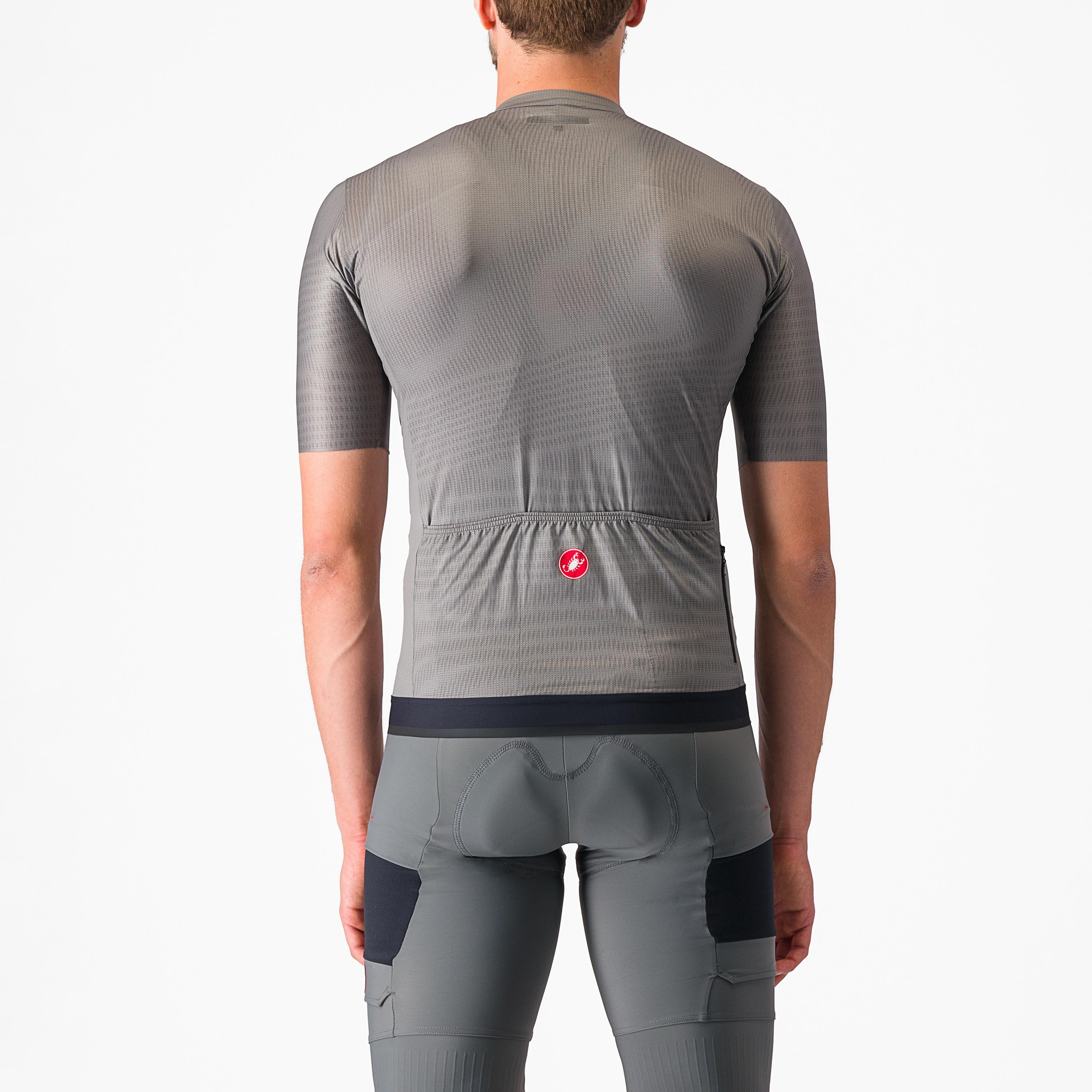 Unlimited endurance jersey - gunmetal gray/clay - castelli