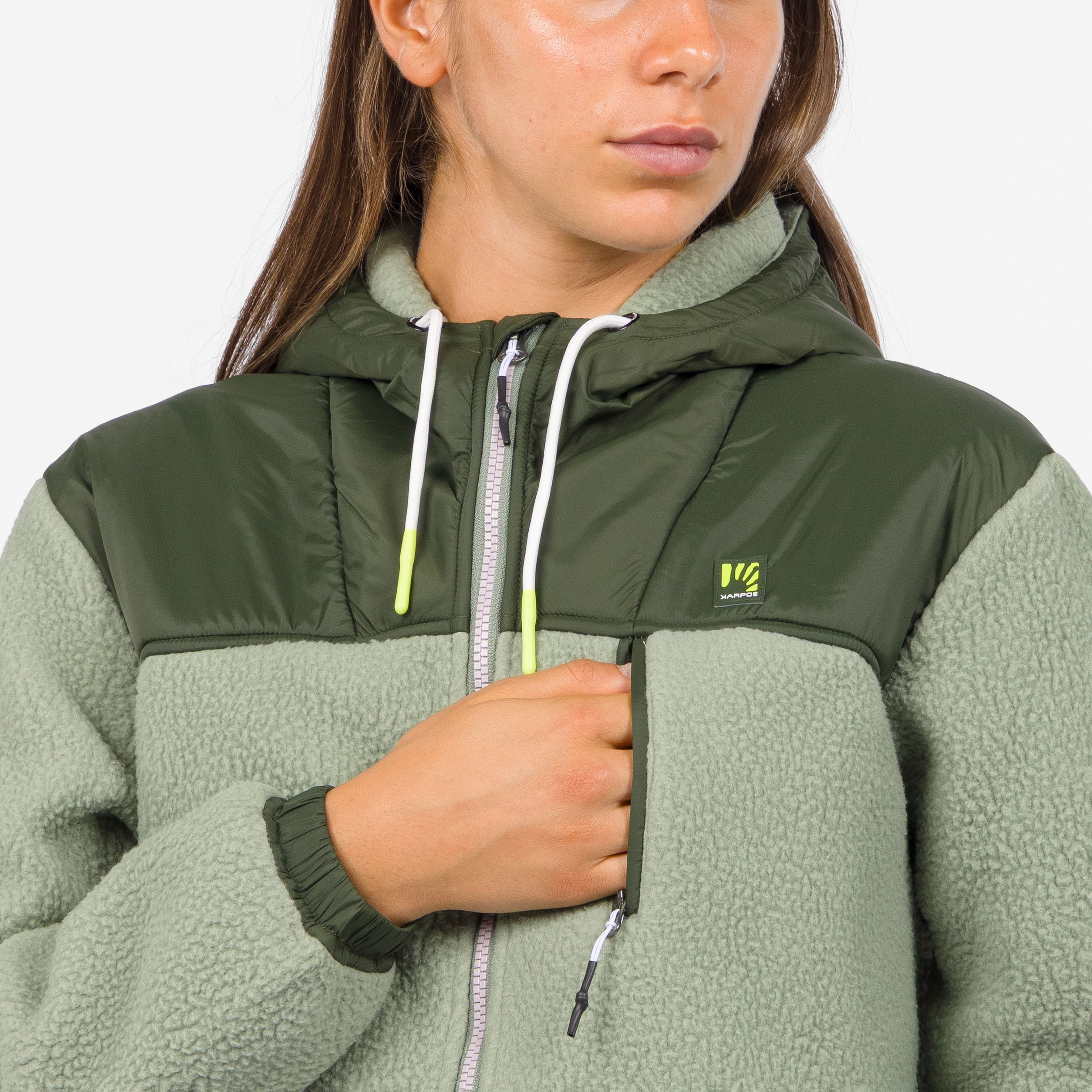 Moiazza retro' vogue w jacket - hedge/green bag - karpos