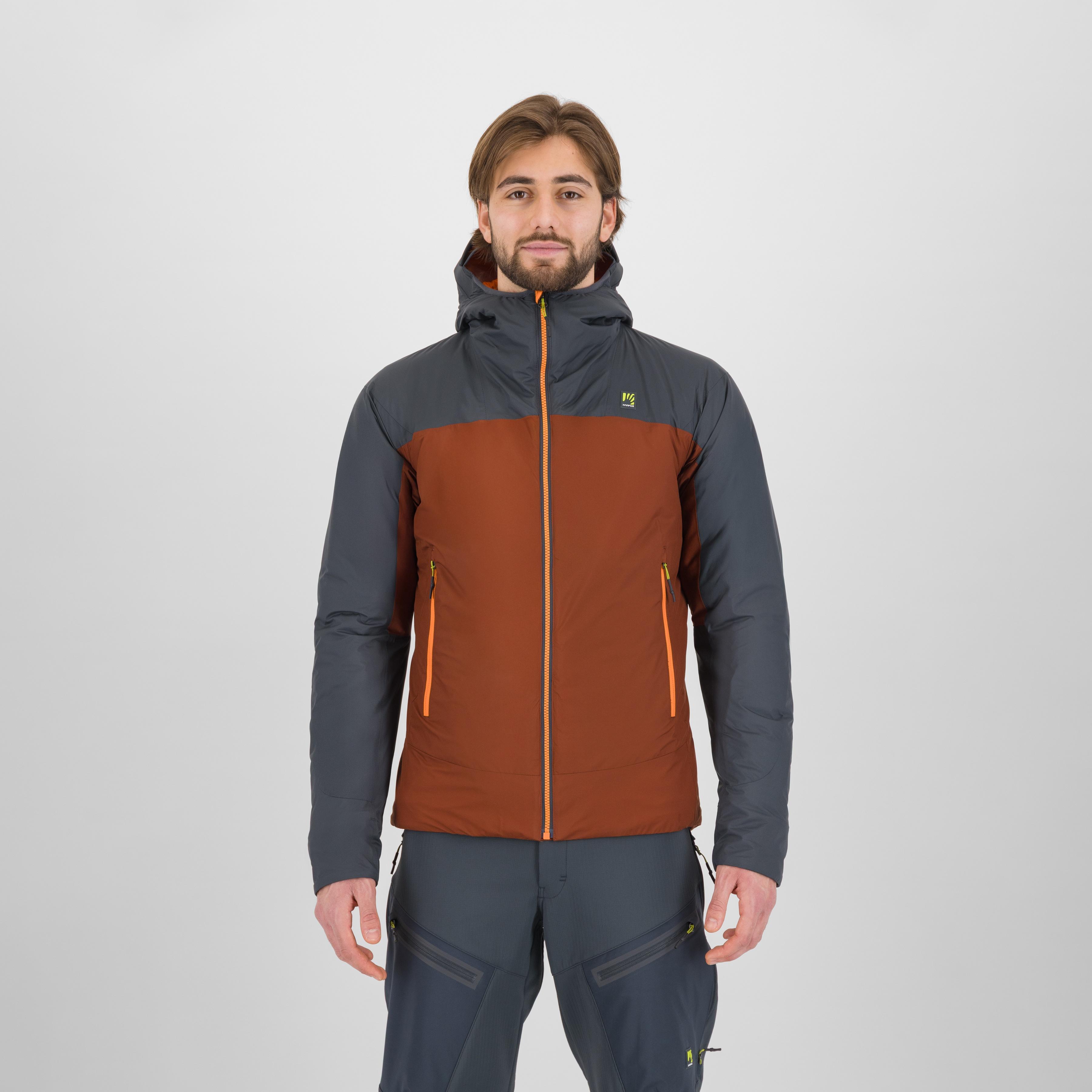 Vinson evo jacket - mahogany/woodl.gray - karpos