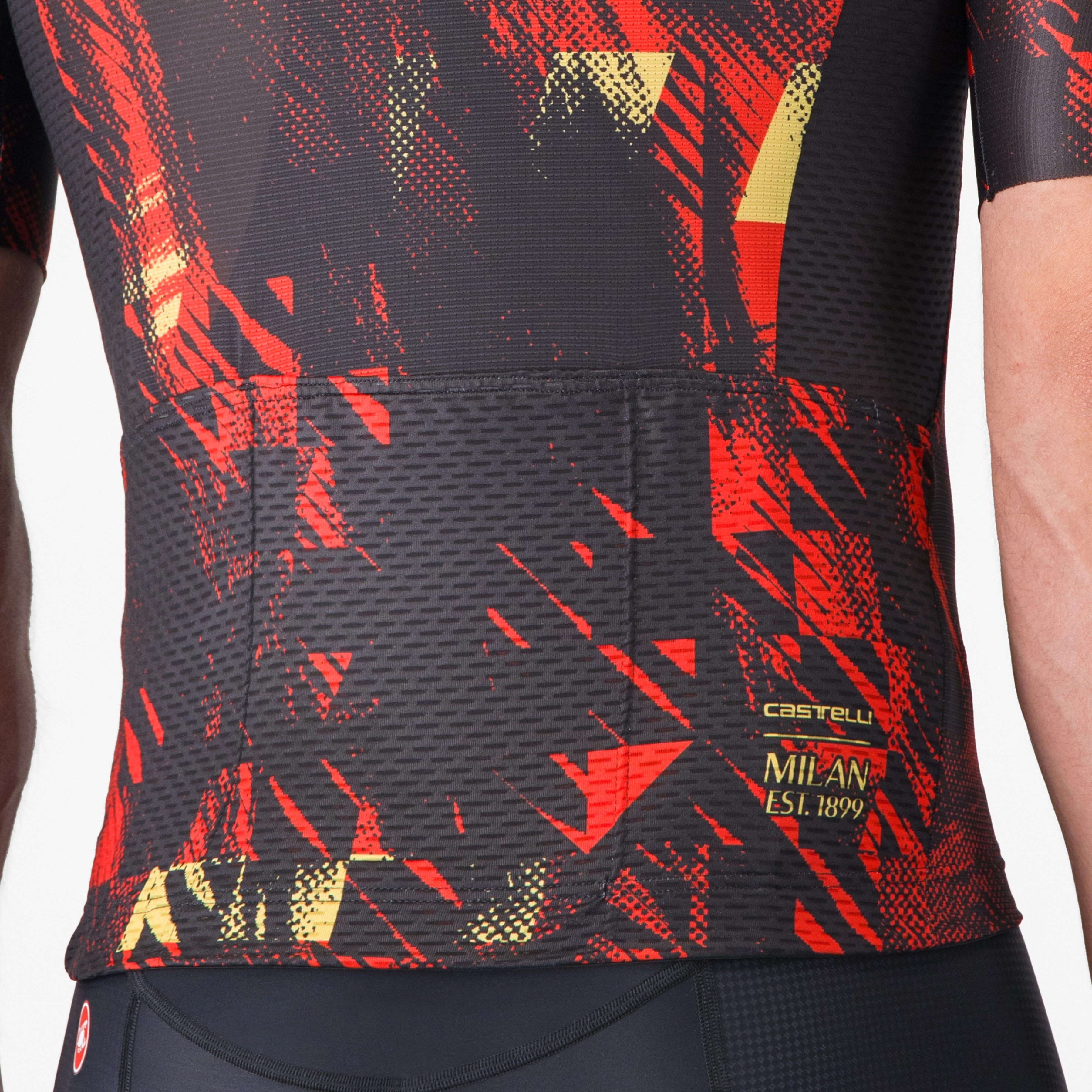 Competizione 3 jersey - special black/red - castelli