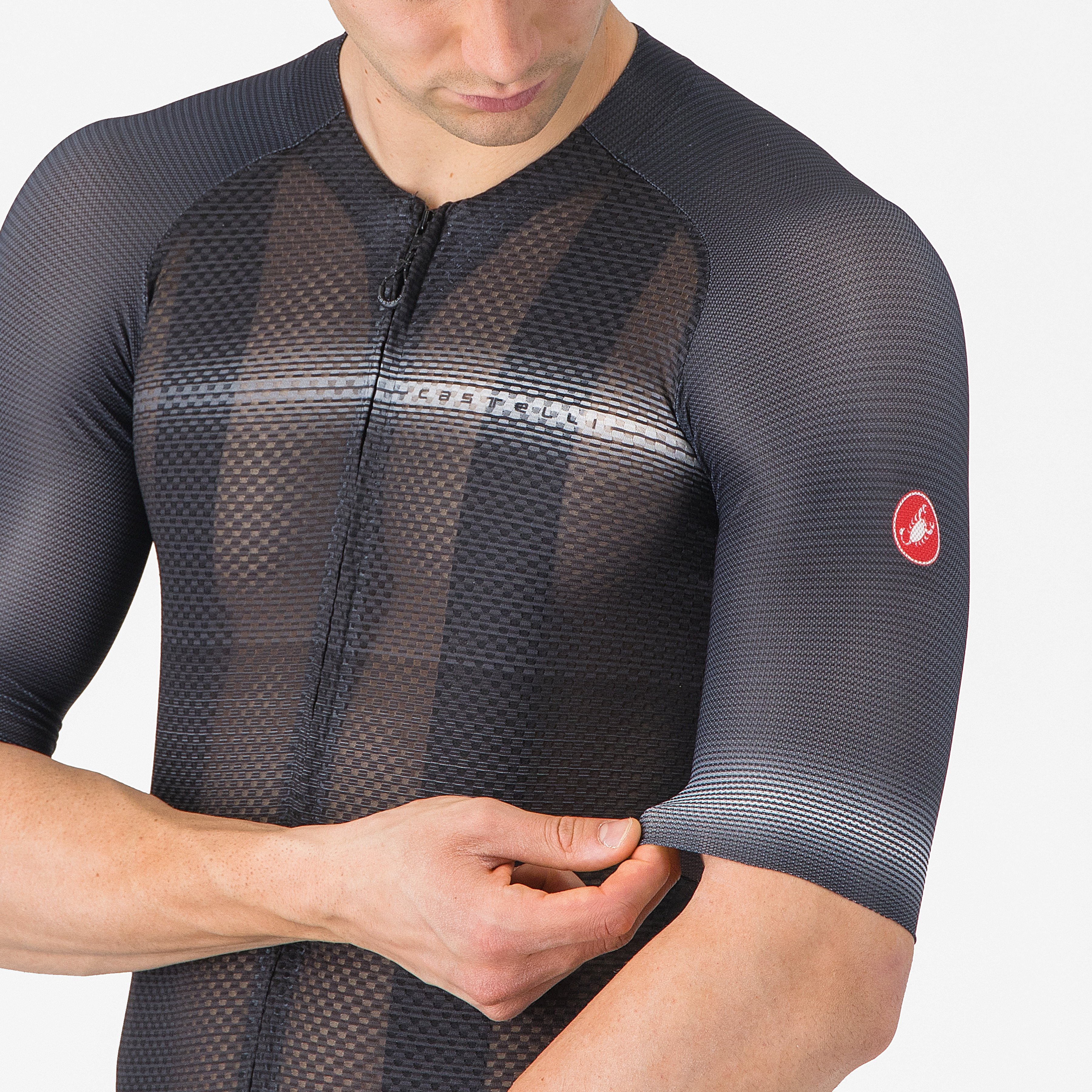 Climber's a/c jersey - black/dark gray - castelli