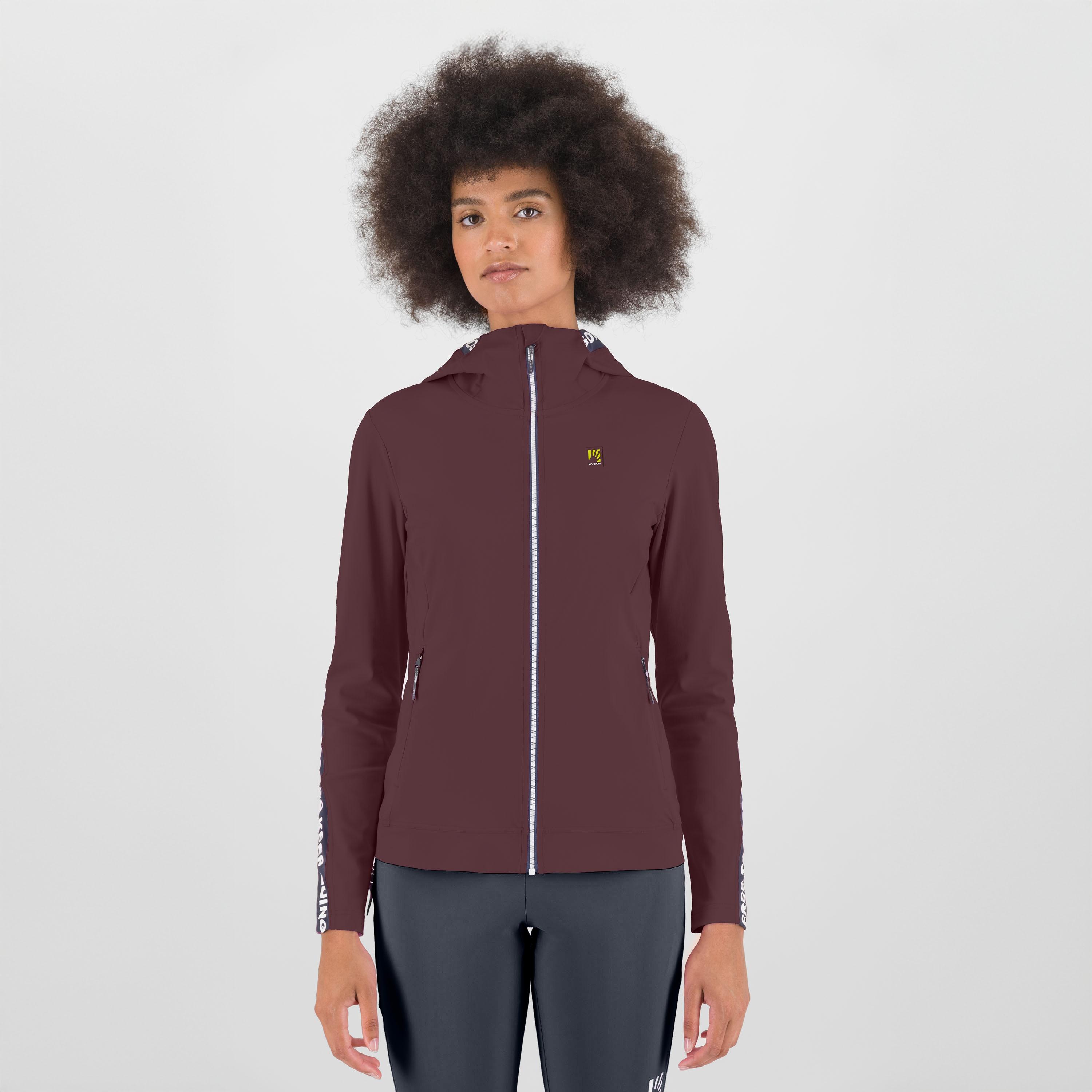 Easyfrizz w full-zip hoodie - vineyard/ombre blue - karpos