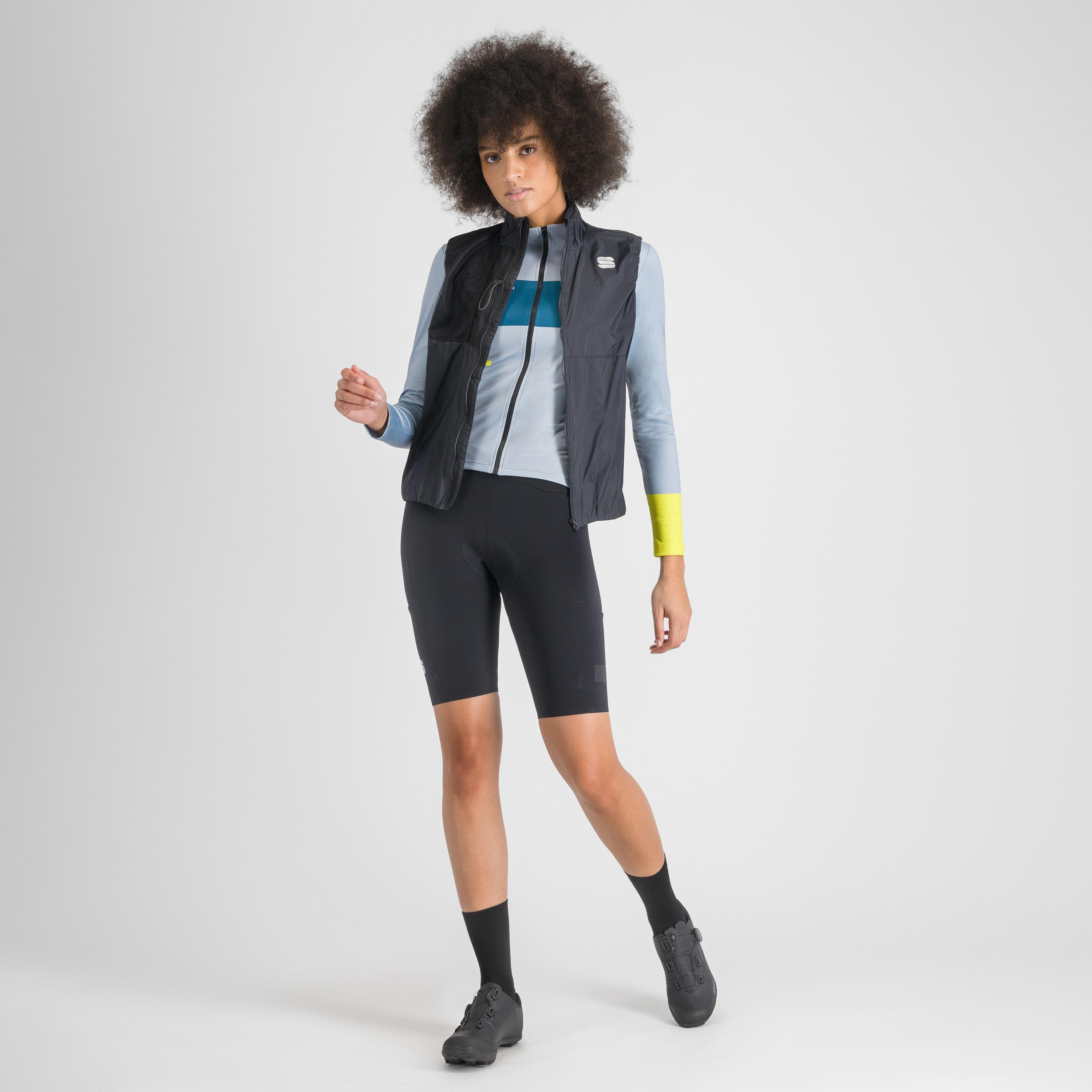 Breakout supergiara w thermal jersey - ice gray teal blu black cedar - sportful
