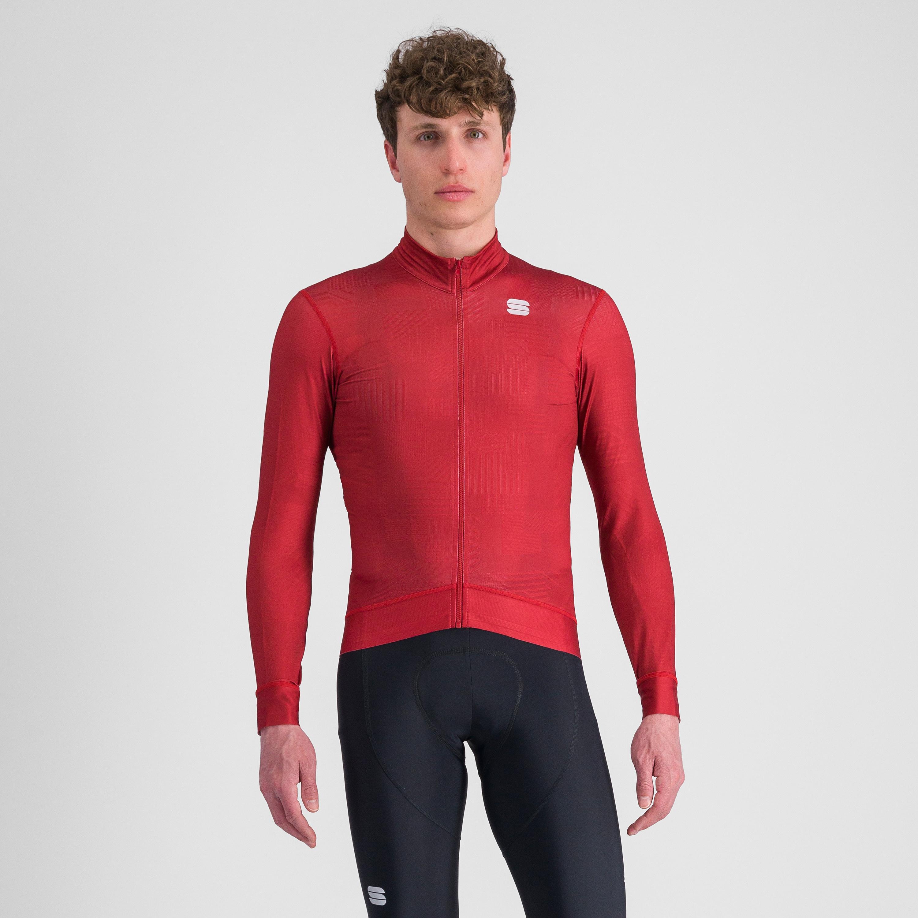 Loom thermal jersey - red rumba - sportful