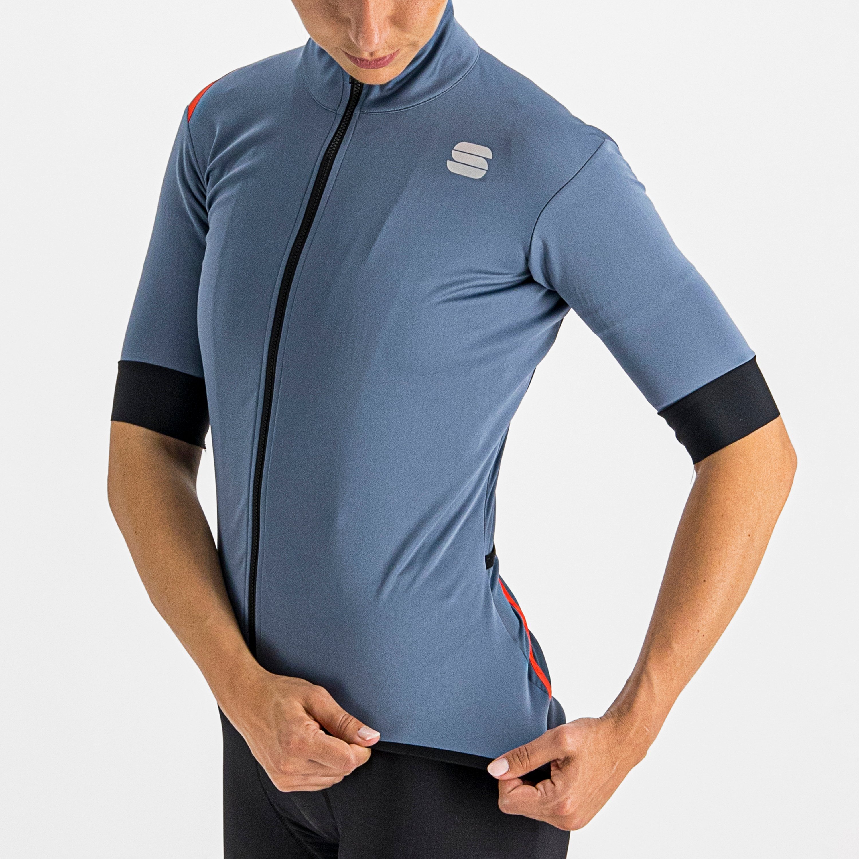 Fiandre light norain w jacket ss - blue sea - sportful