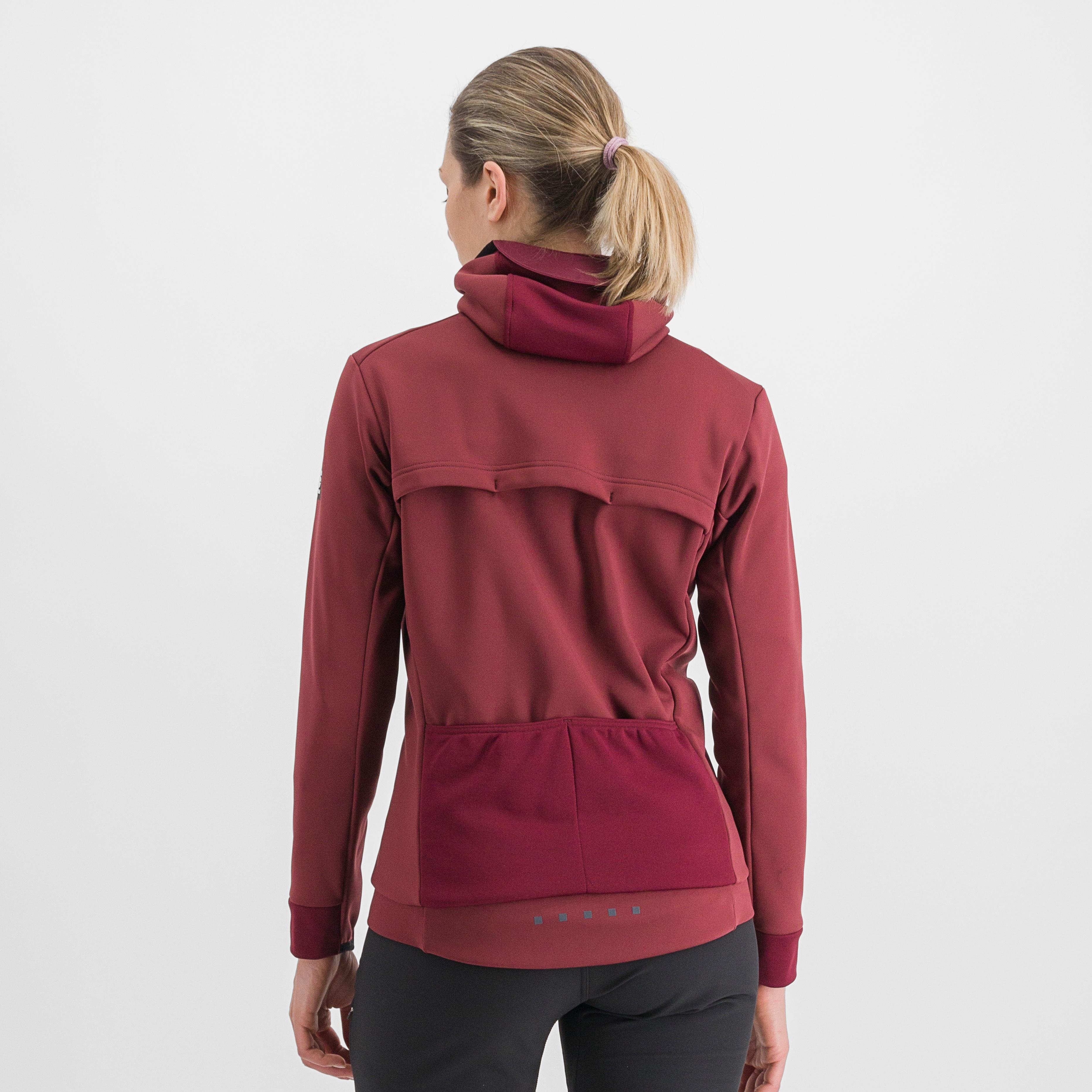 Metro w softshell - red wine - sportful