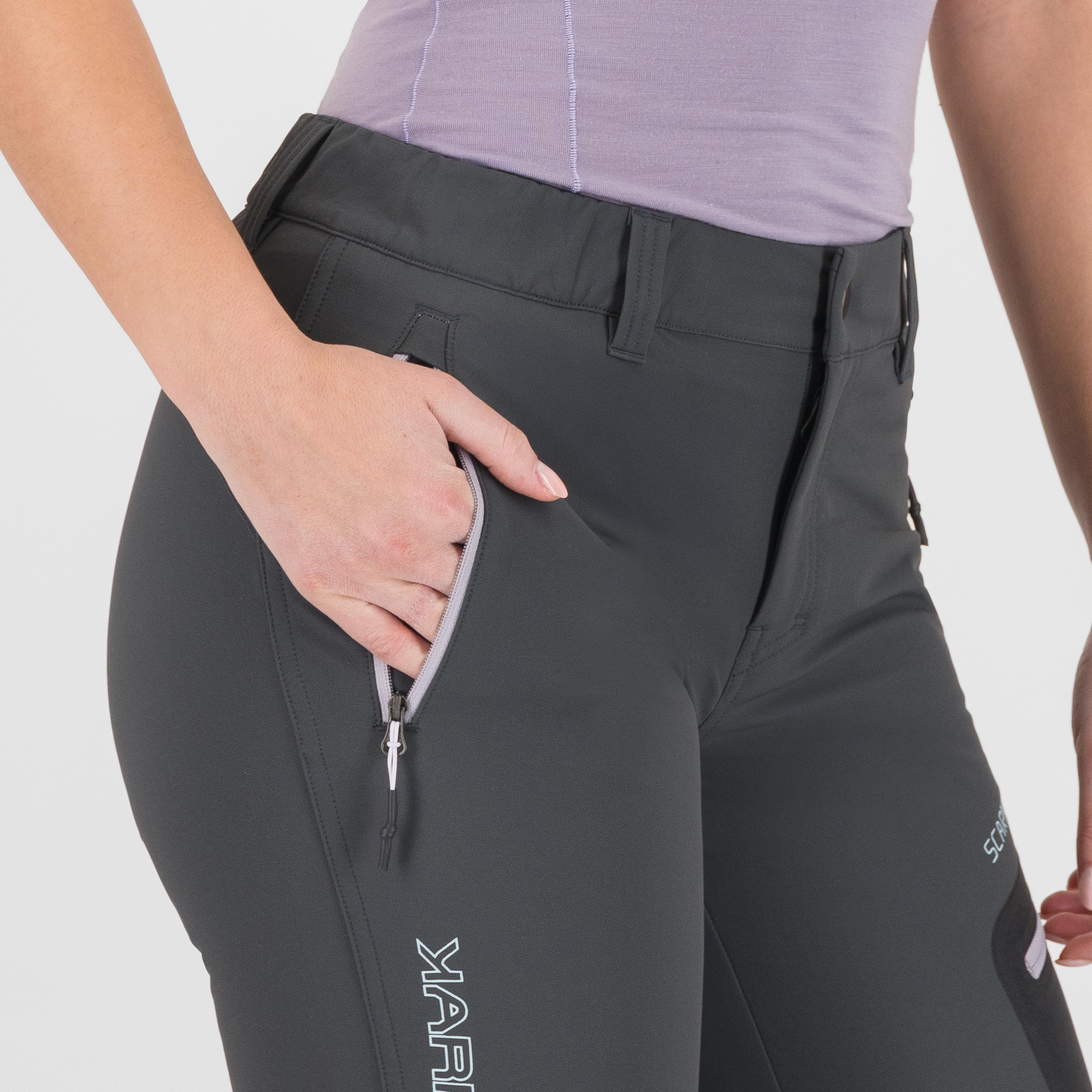 Scarnia up w pants - woodl.gray/lavender - karpos