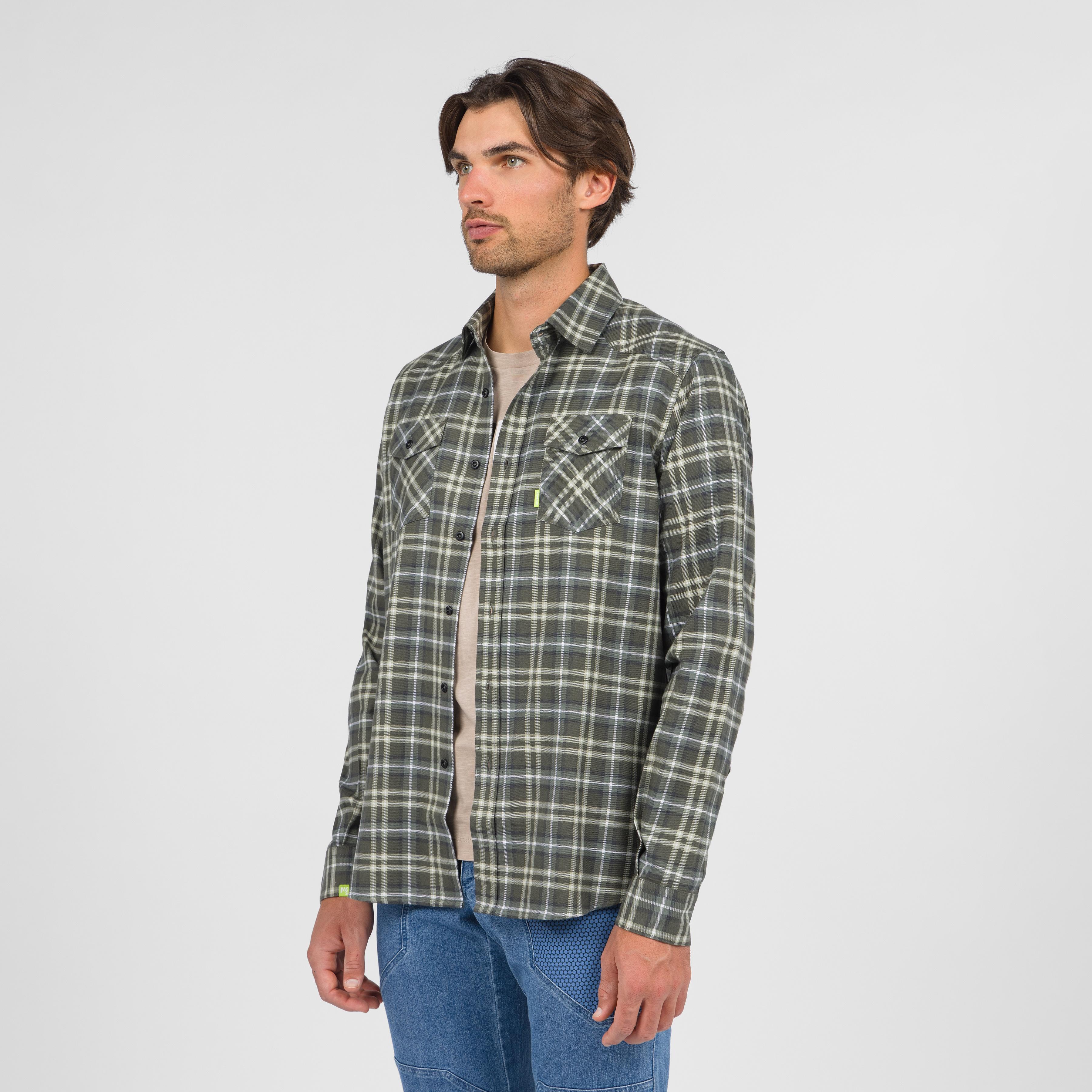 Martora winter shirt - kambaba/woodl.gray/tea - karpos