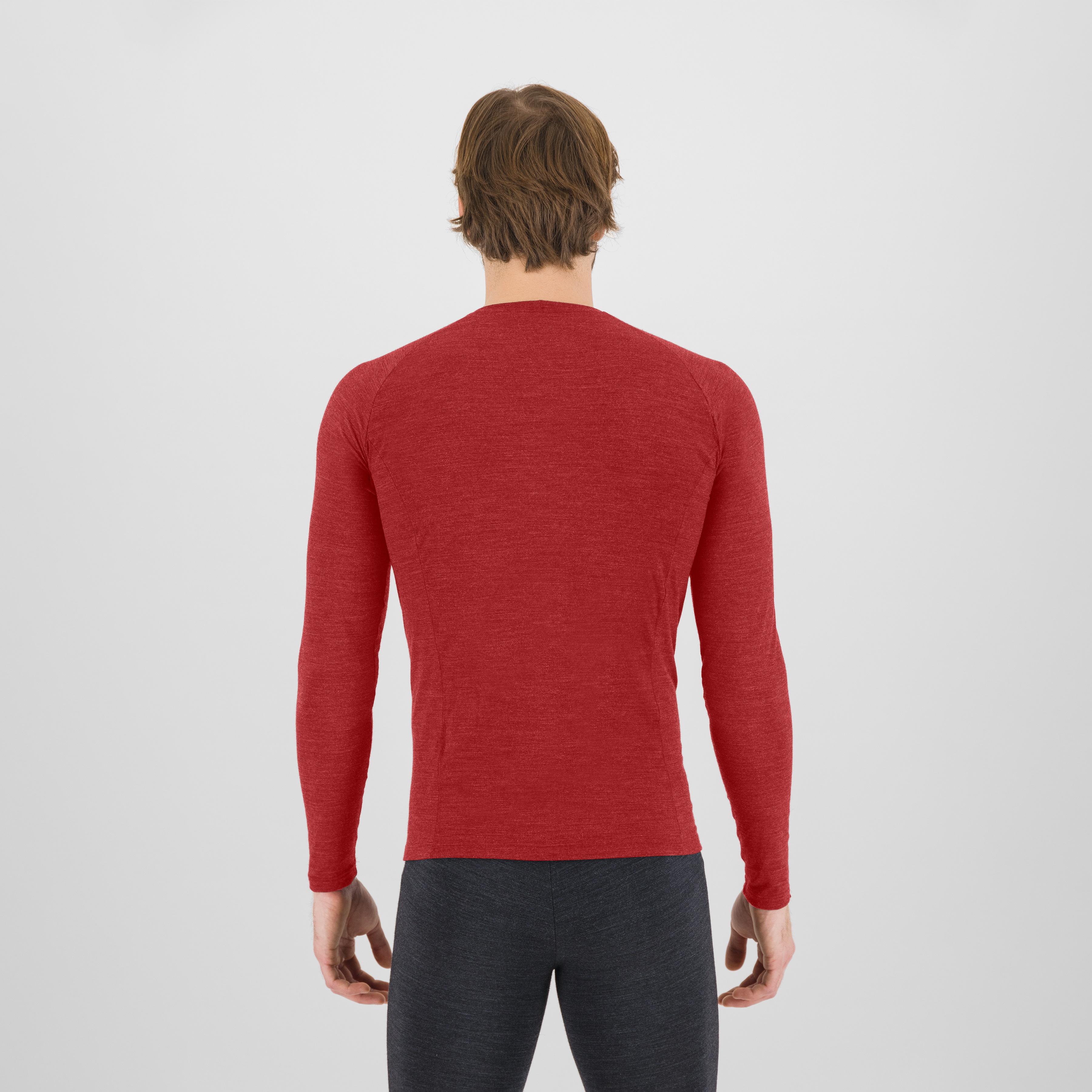Dinamico merino 180 jersey ls - fire - karpos