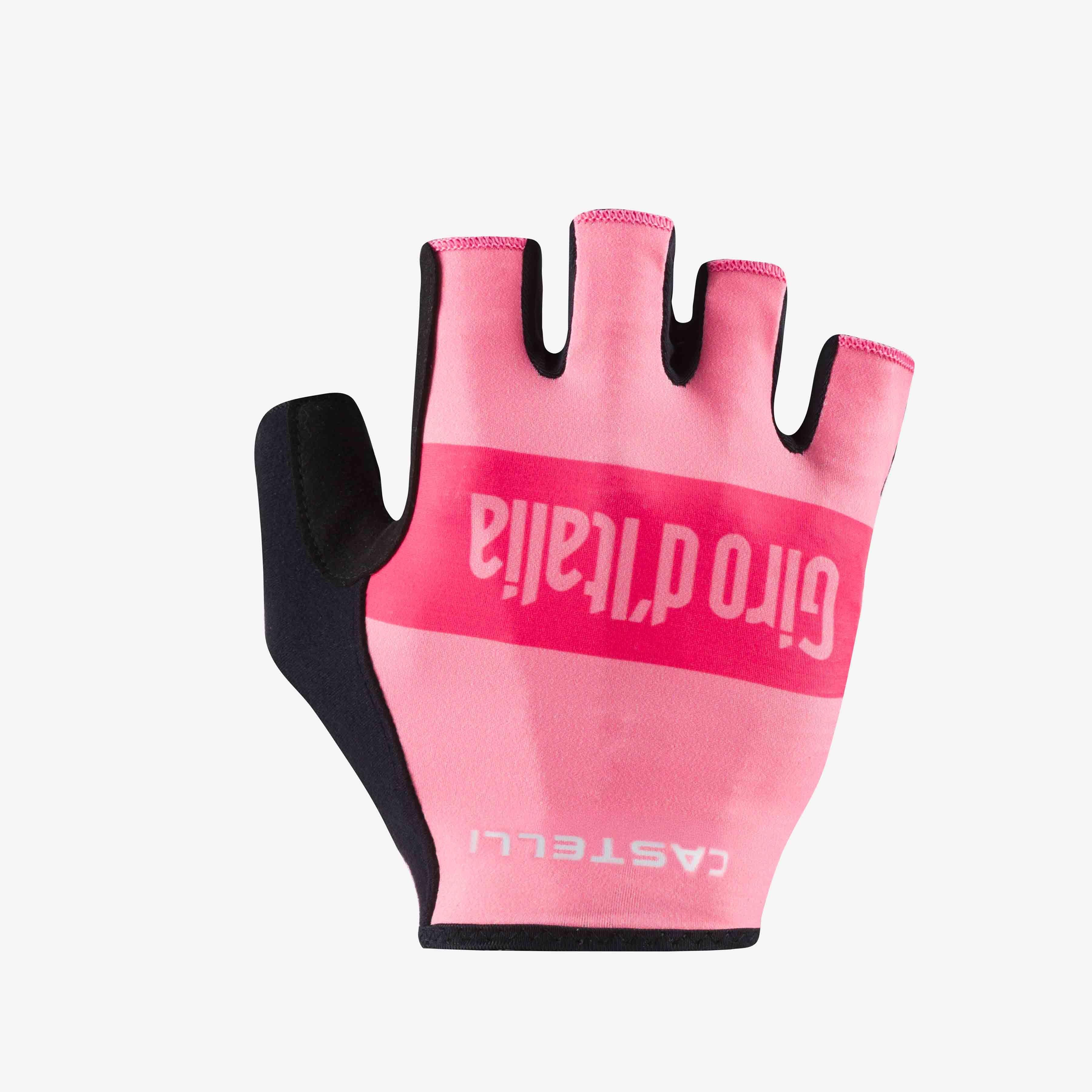 #giro 3 glove - rosa giro - castelli