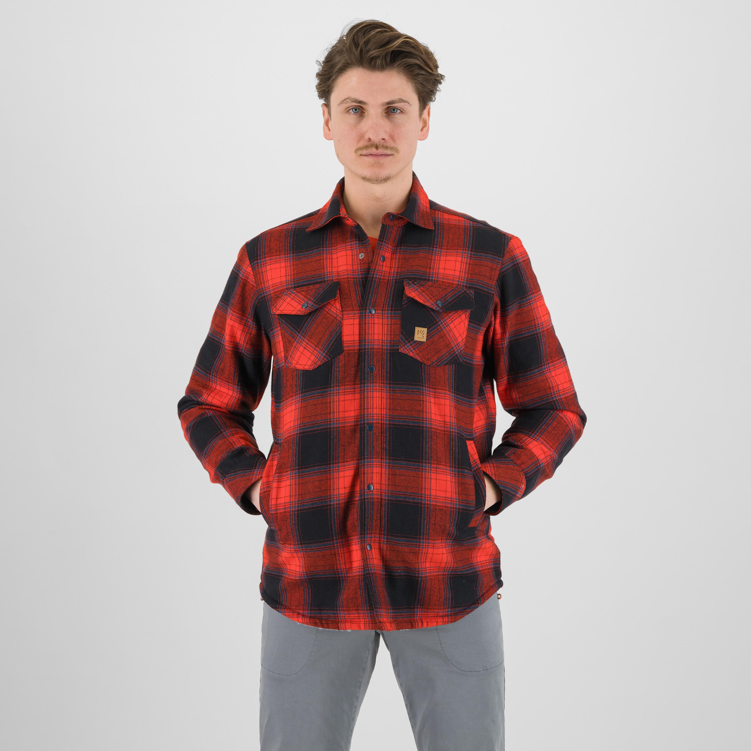 Tasso jacket - fiery red/black - karpos