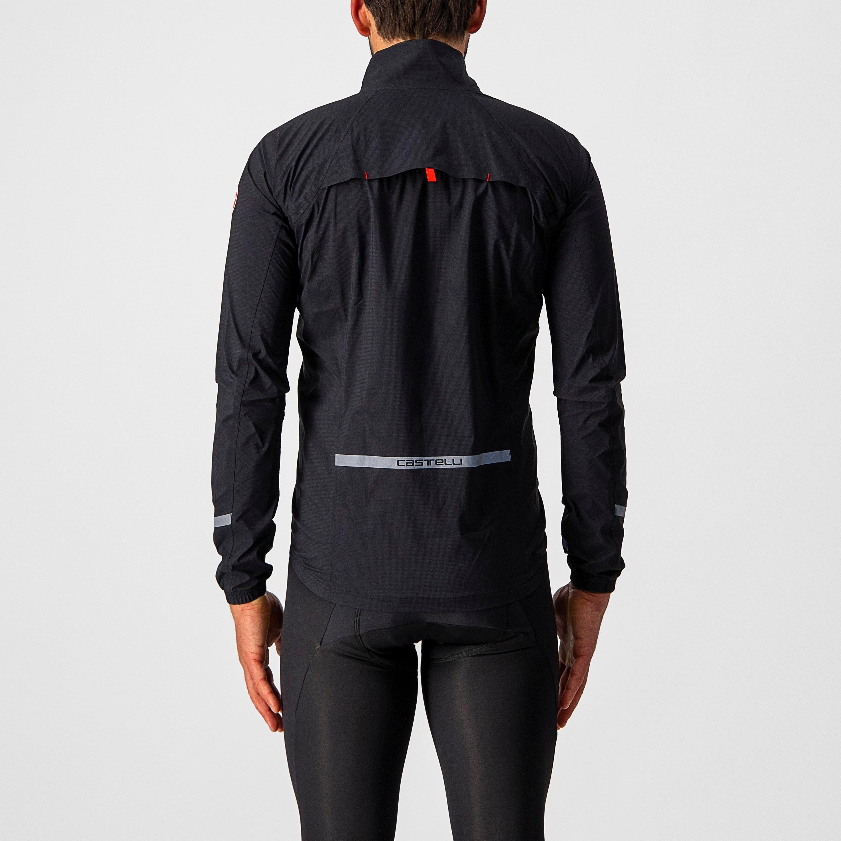 Emergency 2 rain jacket - light black - castelli