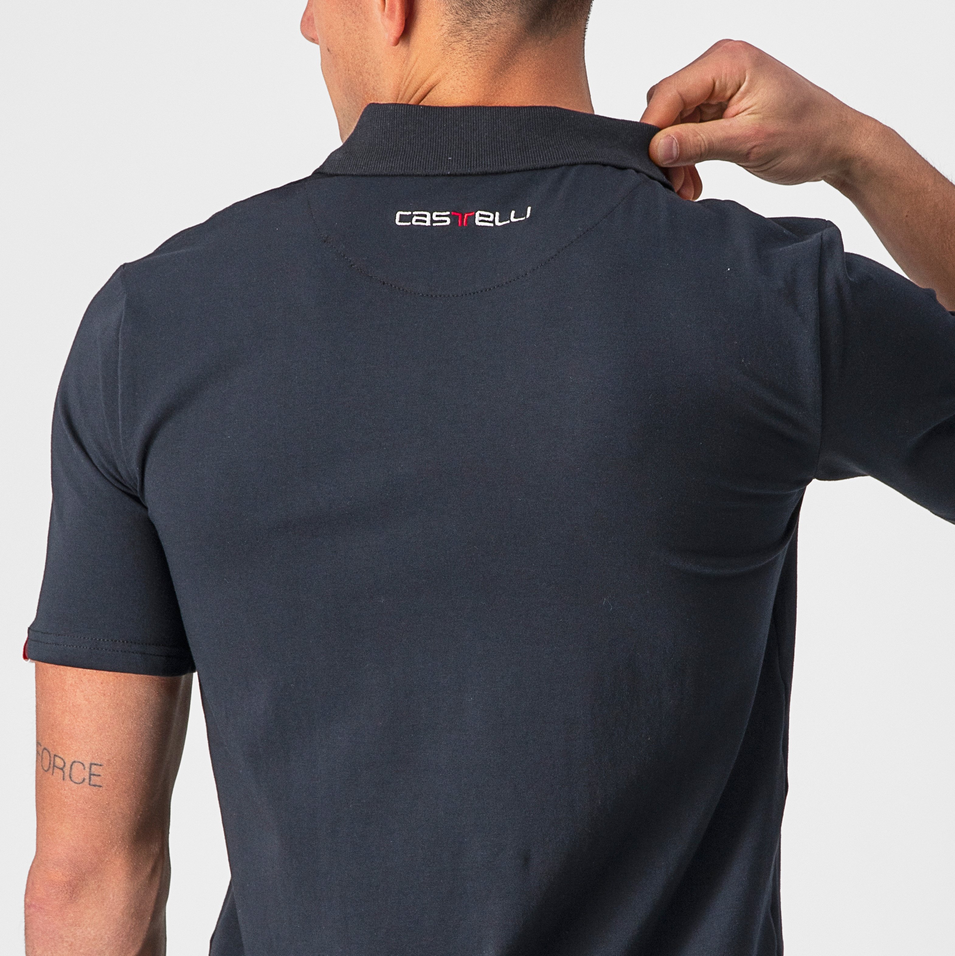Race day polo - black - castelli