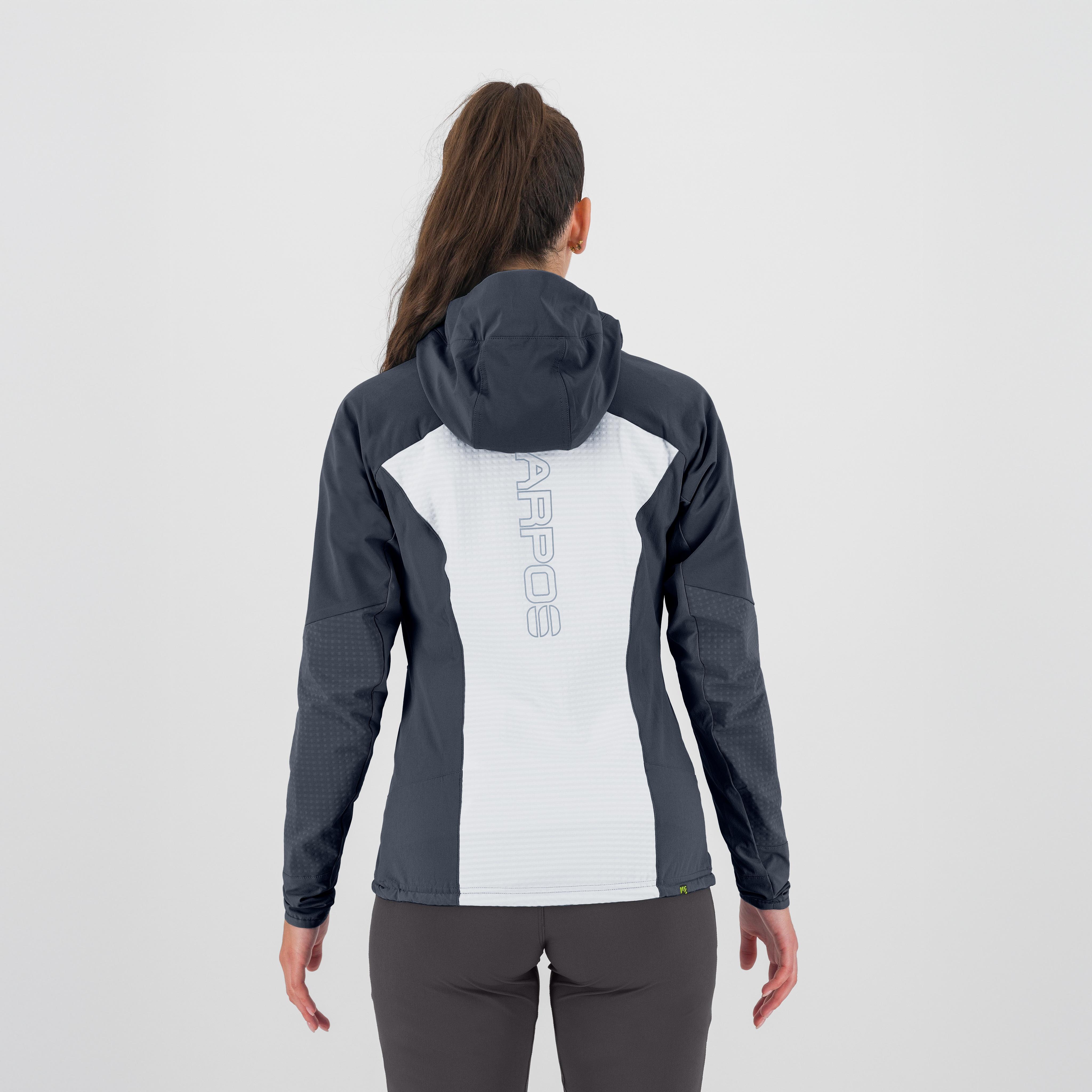 Lede w jacket - bright white/ombre blue - karpos