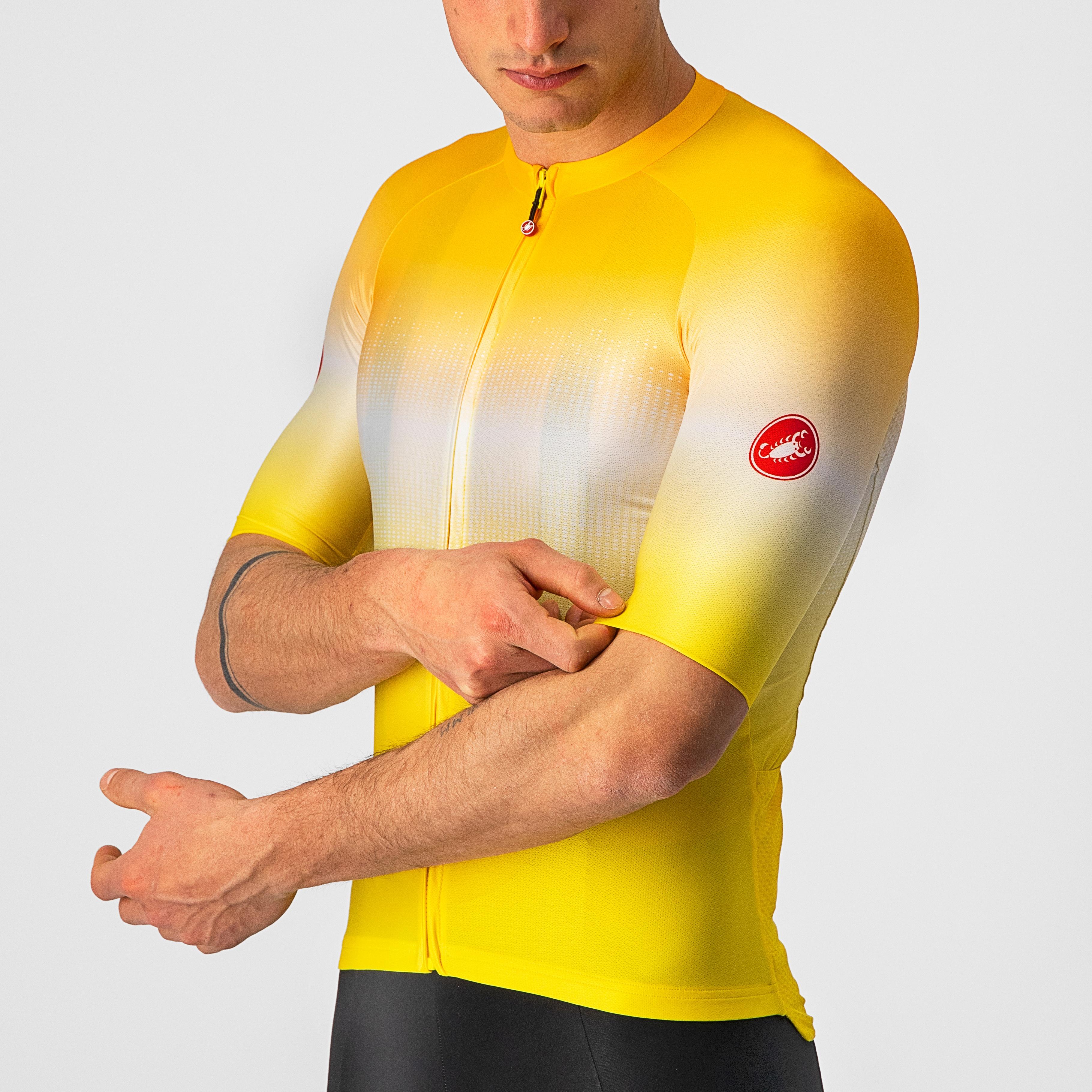 Aero race 6.0 jersey - maize/saffron - castelli
